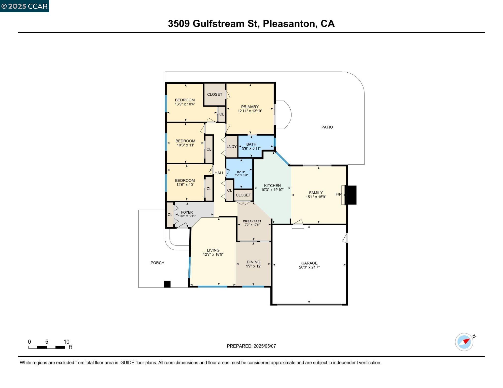 Detail Gallery Image 43 of 43 For 3509 Gulfstream Street, Pleasanton,  CA 94588-3561 - 4 Beds | 2 Baths