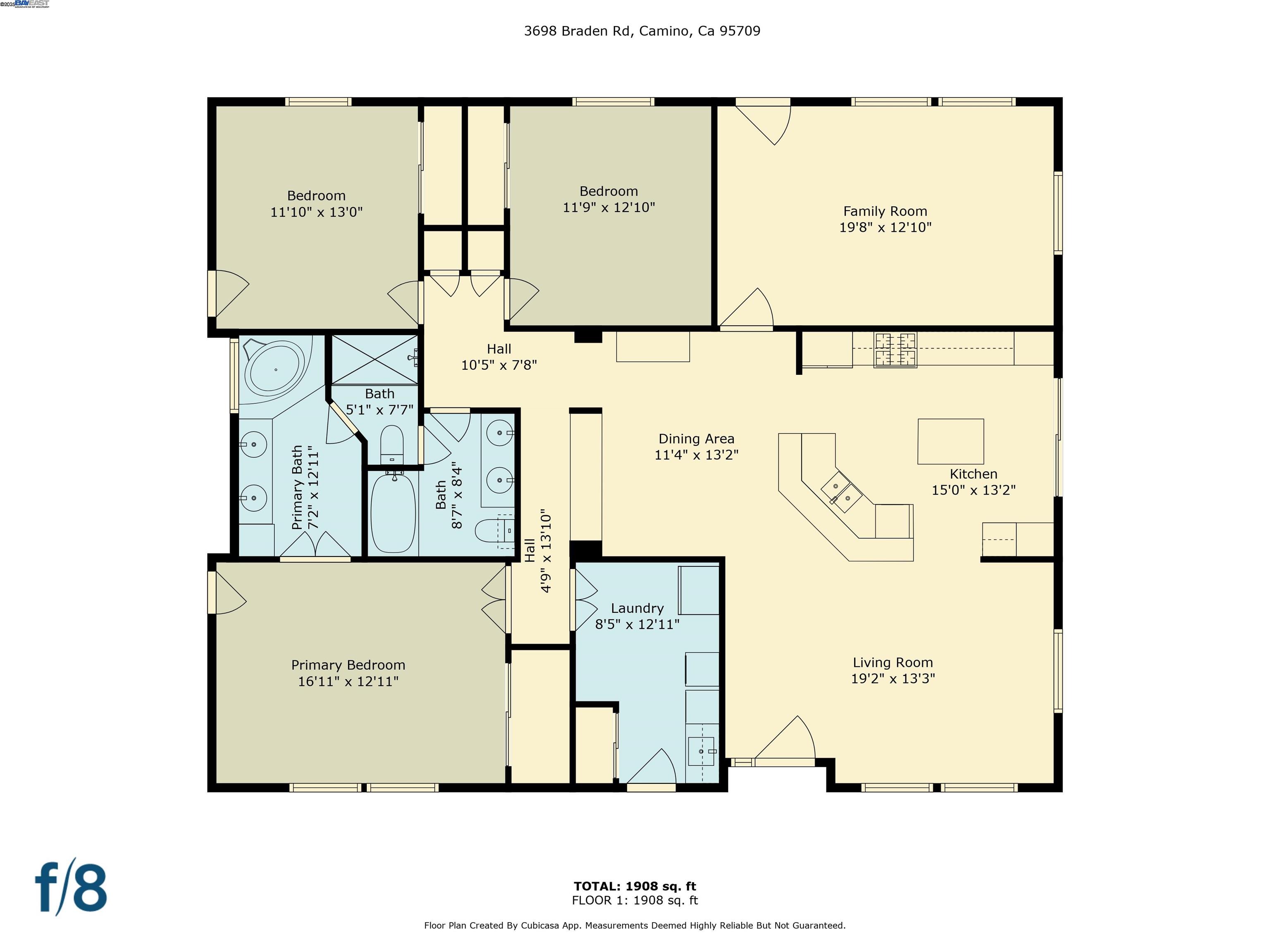 Detail Gallery Image 59 of 59 For 3698 Braden Road, Camino,  CA 95709 - 3 Beds | 2 Baths
