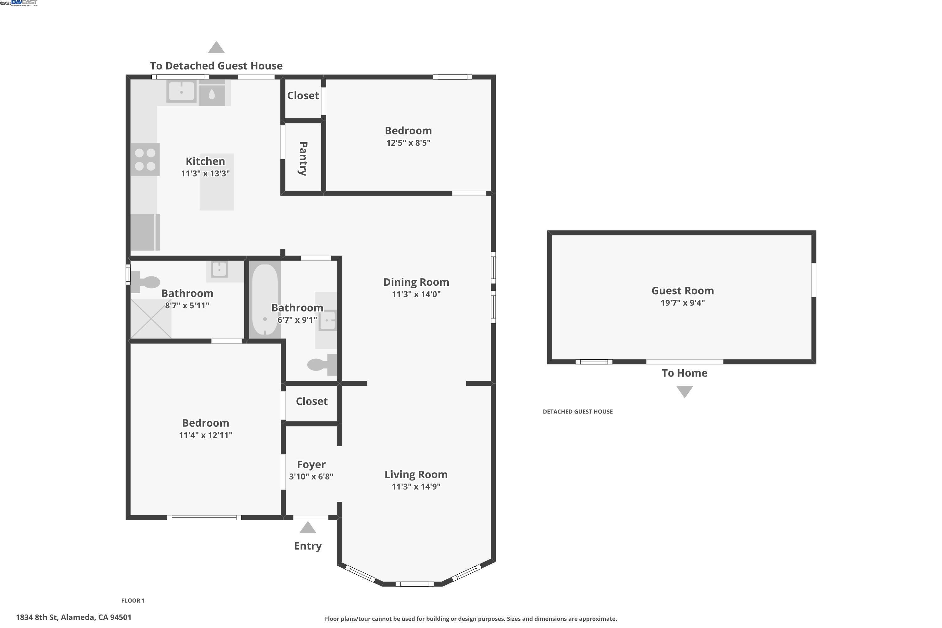 1834 8Th St, Alameda, California 94501, 2 Bedrooms Bedrooms, 5 Rooms Rooms,2 BathroomsBathrooms,Residential,For Sale,1834 8Th St,41096731