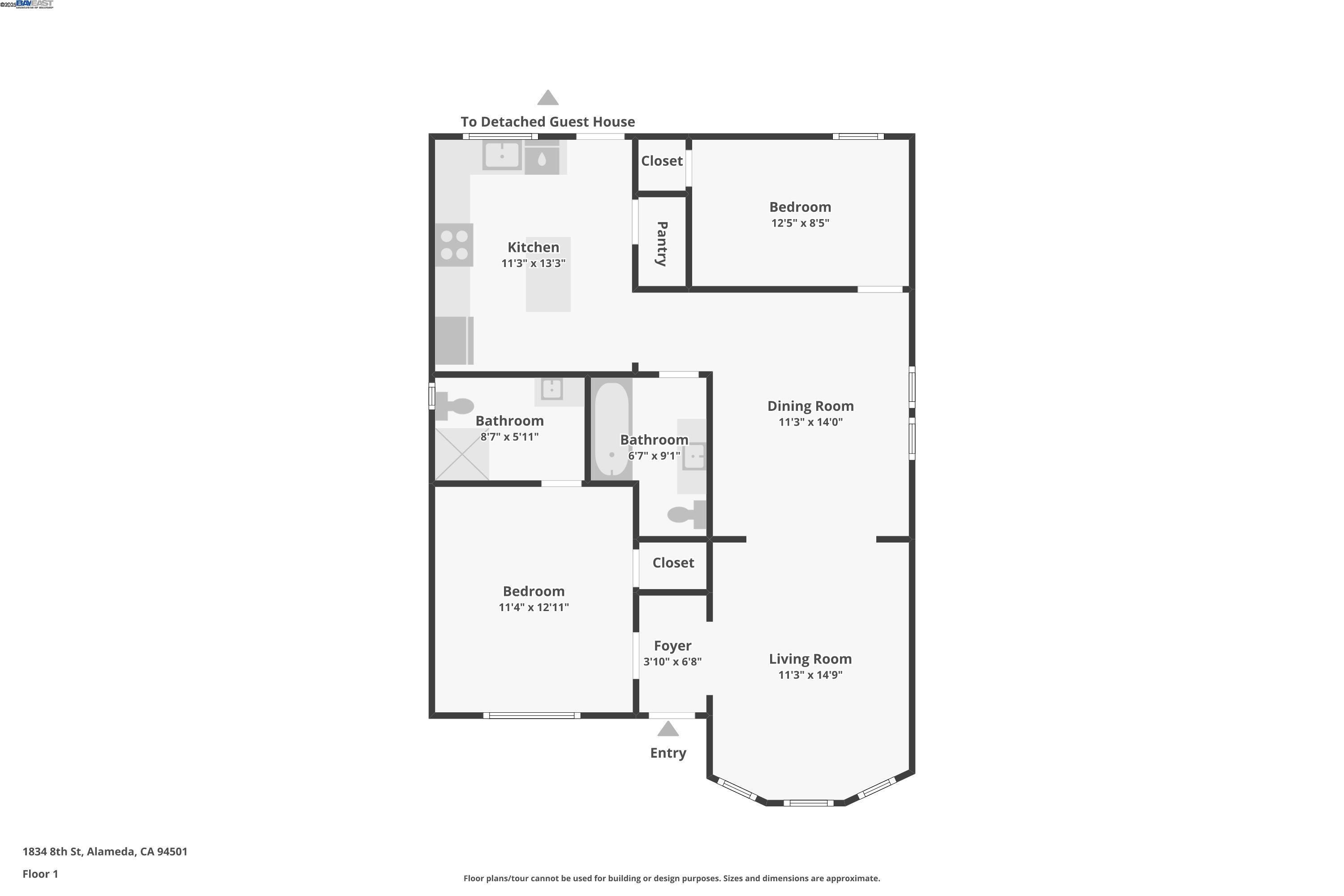1834 8Th St, Alameda, California 94501, 2 Bedrooms Bedrooms, 5 Rooms Rooms,2 BathroomsBathrooms,Residential,For Sale,1834 8Th St,41096731