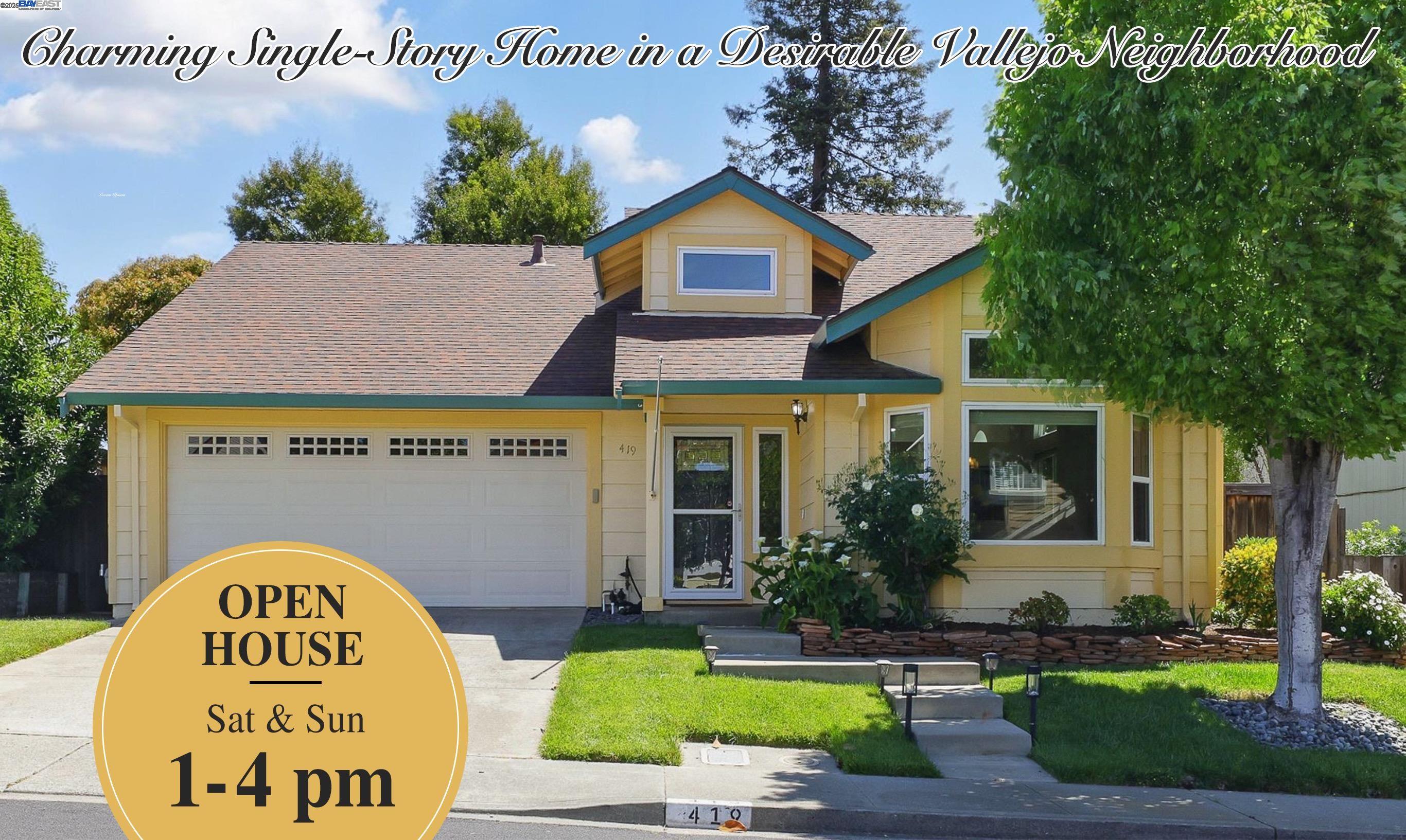 Detail Gallery Image 1 of 51 For 419 Longridge Dr, Vallejo,  CA 94591 - 3 Beds | 2 Baths