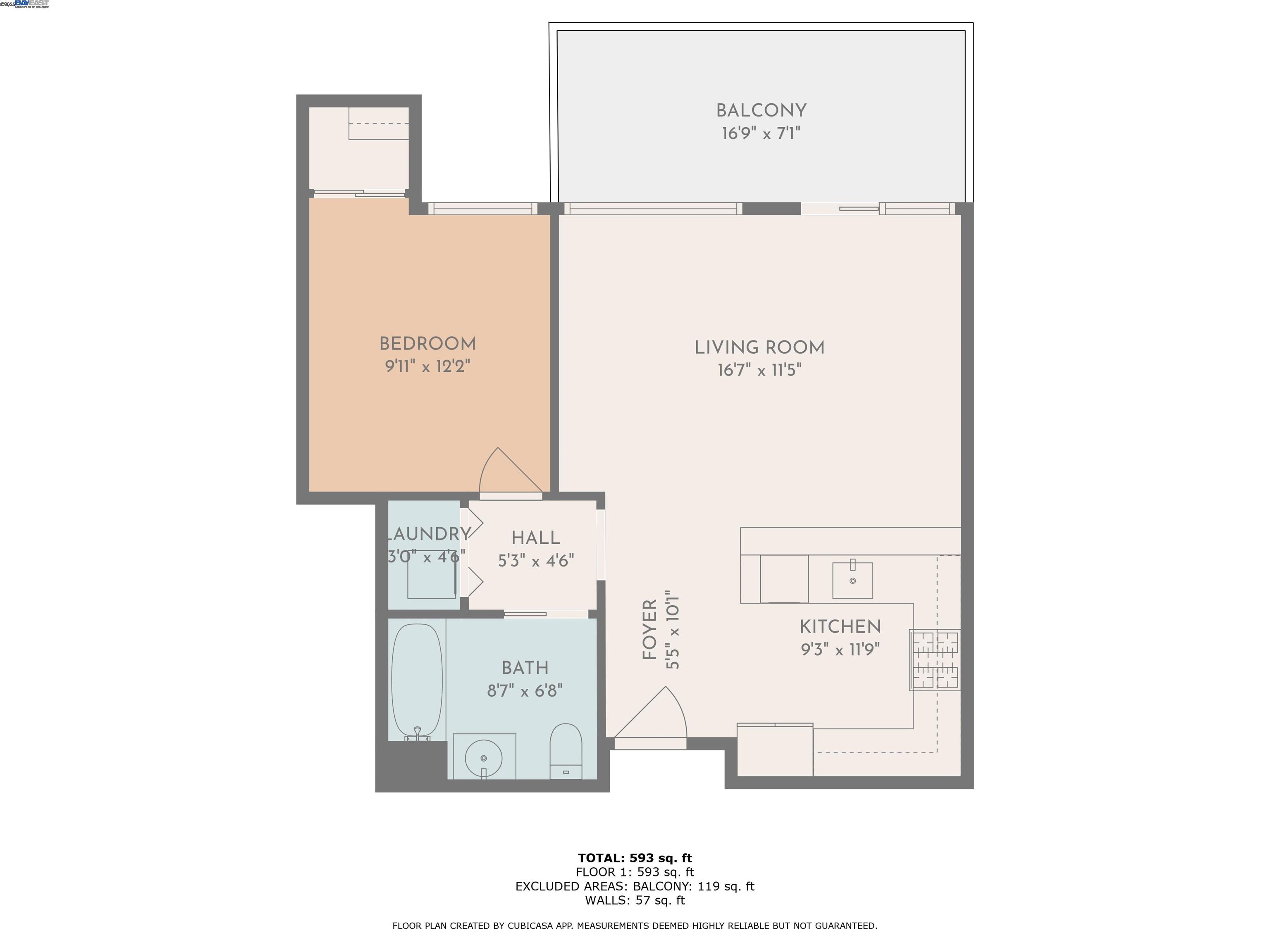 Detail Gallery Image 14 of 14 For 371 30th #201,  Oakland,  CA 94609 - 1 Beds | 1 Baths