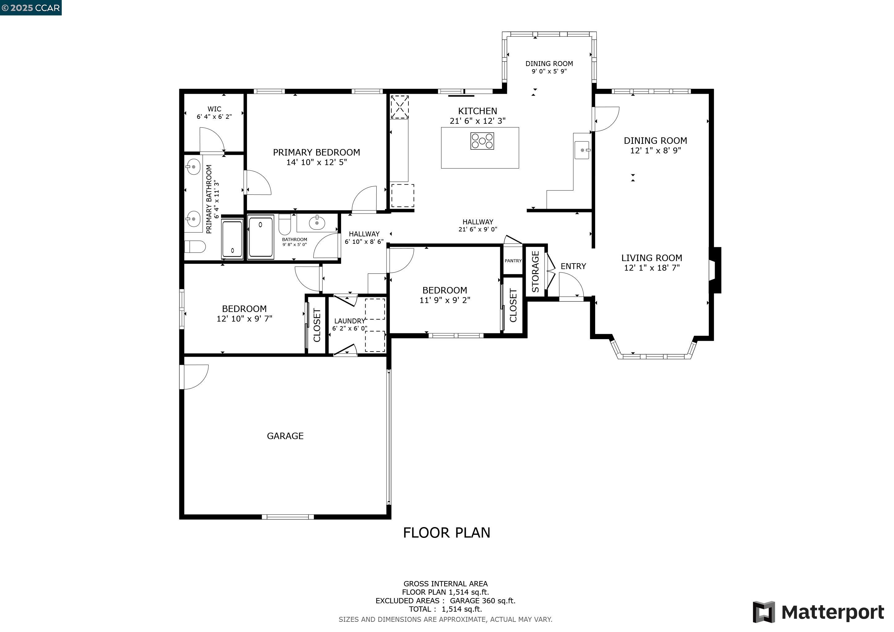 Detail Gallery Image 11 of 51 For 5517 Kirkwood Dr, Concord,  CA 94521 - 3 Beds | 2 Baths