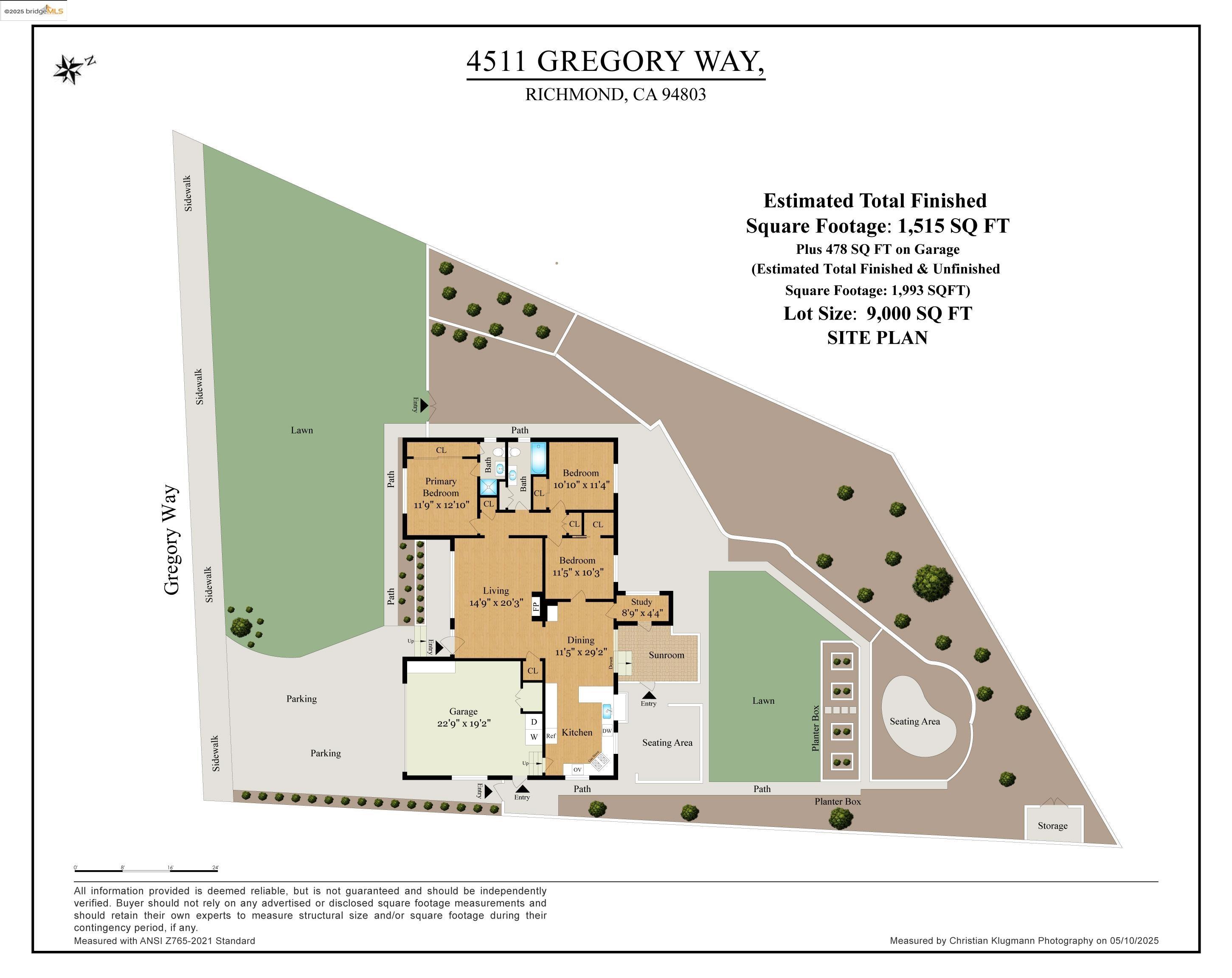 Detail Gallery Image 43 of 43 For 4511 Gregory Way, Richmond,  CA 94803 - 3 Beds | 2 Baths