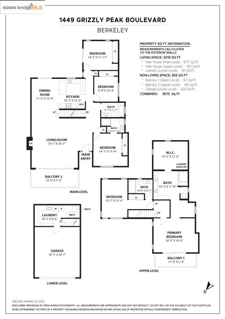 Detail Gallery Image 60 of 60 For 1449 Grizzly Peak Blvd, Berkeley,  CA 94708 - 5 Beds | 4 Baths