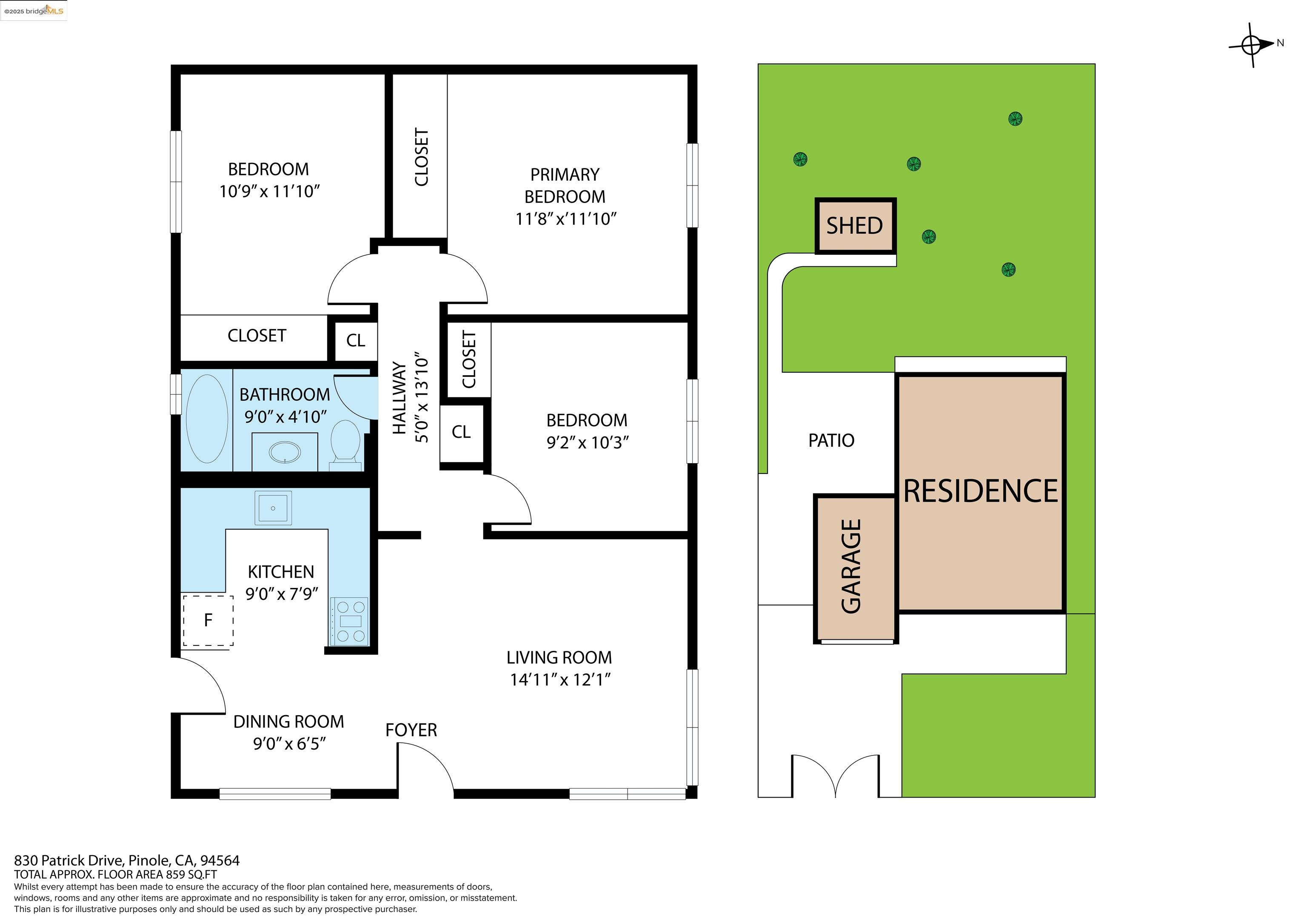 Detail Gallery Image 38 of 38 For 830 Patrick Dr, Pinole,  CA 94564 - 3 Beds | 1 Baths