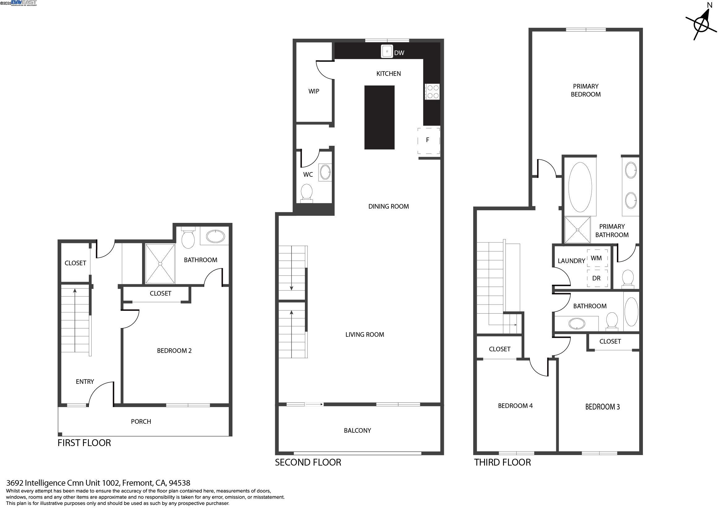 Detail Gallery Image 46 of 46 For 3692 Intelligence Cmn #1002,  Fremont,  CA 94538 - 4 Beds | 3/1 Baths