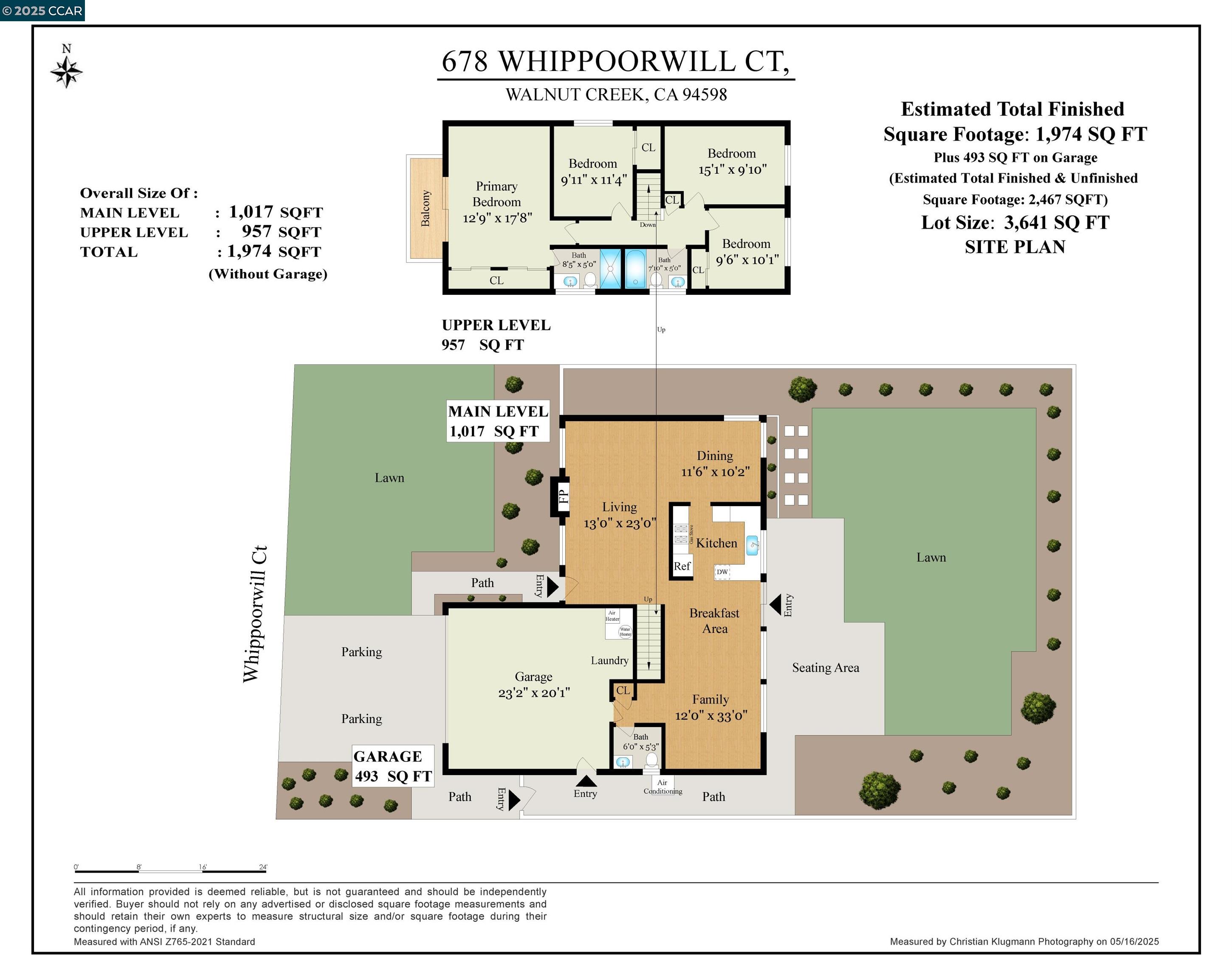 Detail Gallery Image 2 of 59 For 678 Whippoorwill Ct, Walnut Creek,  CA 94598 - 4 Beds | 2/1 Baths