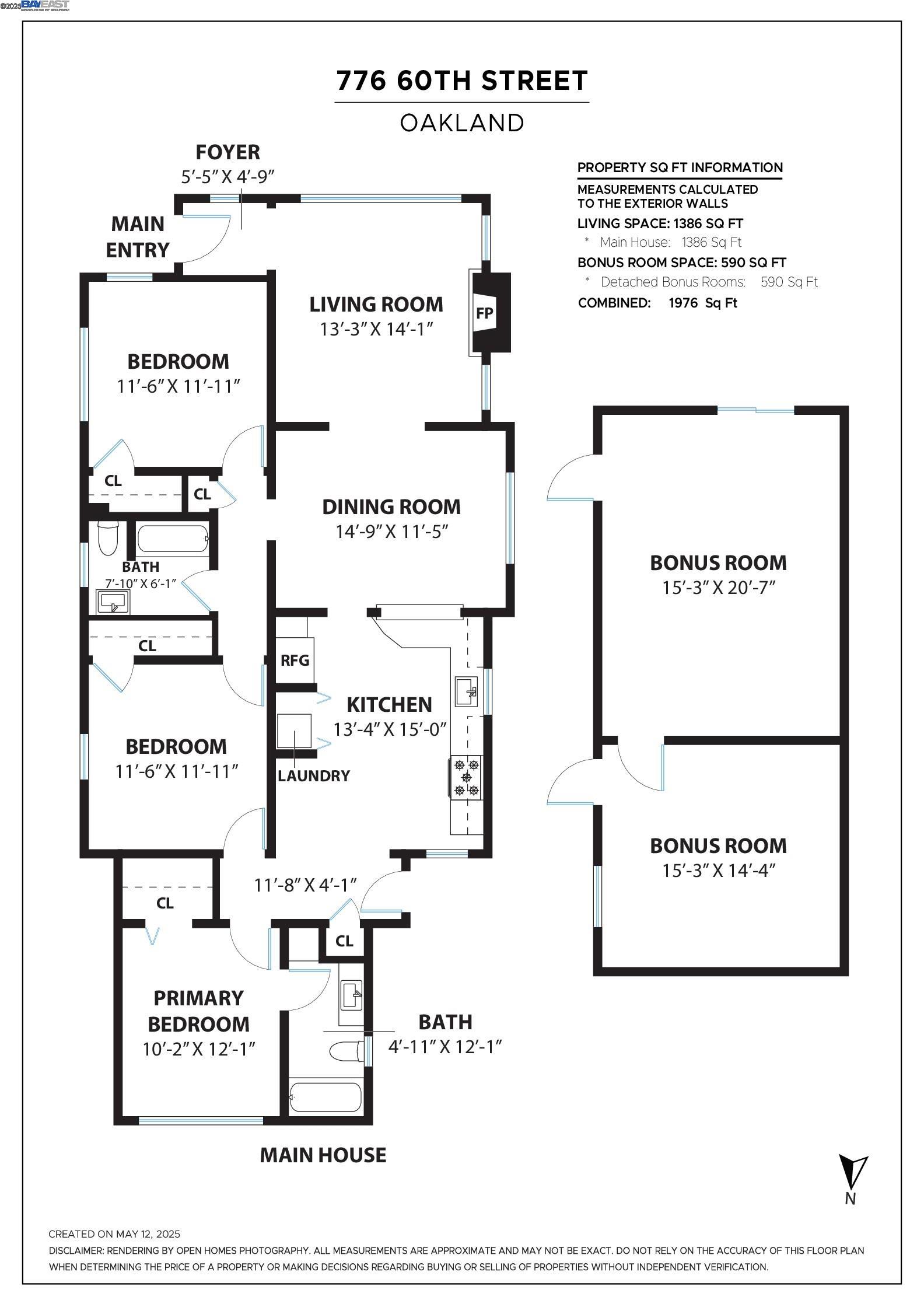 Detail Gallery Image 46 of 46 For 776 60th Street, Oakland,  CA 94609 - 3 Beds | 2 Baths
