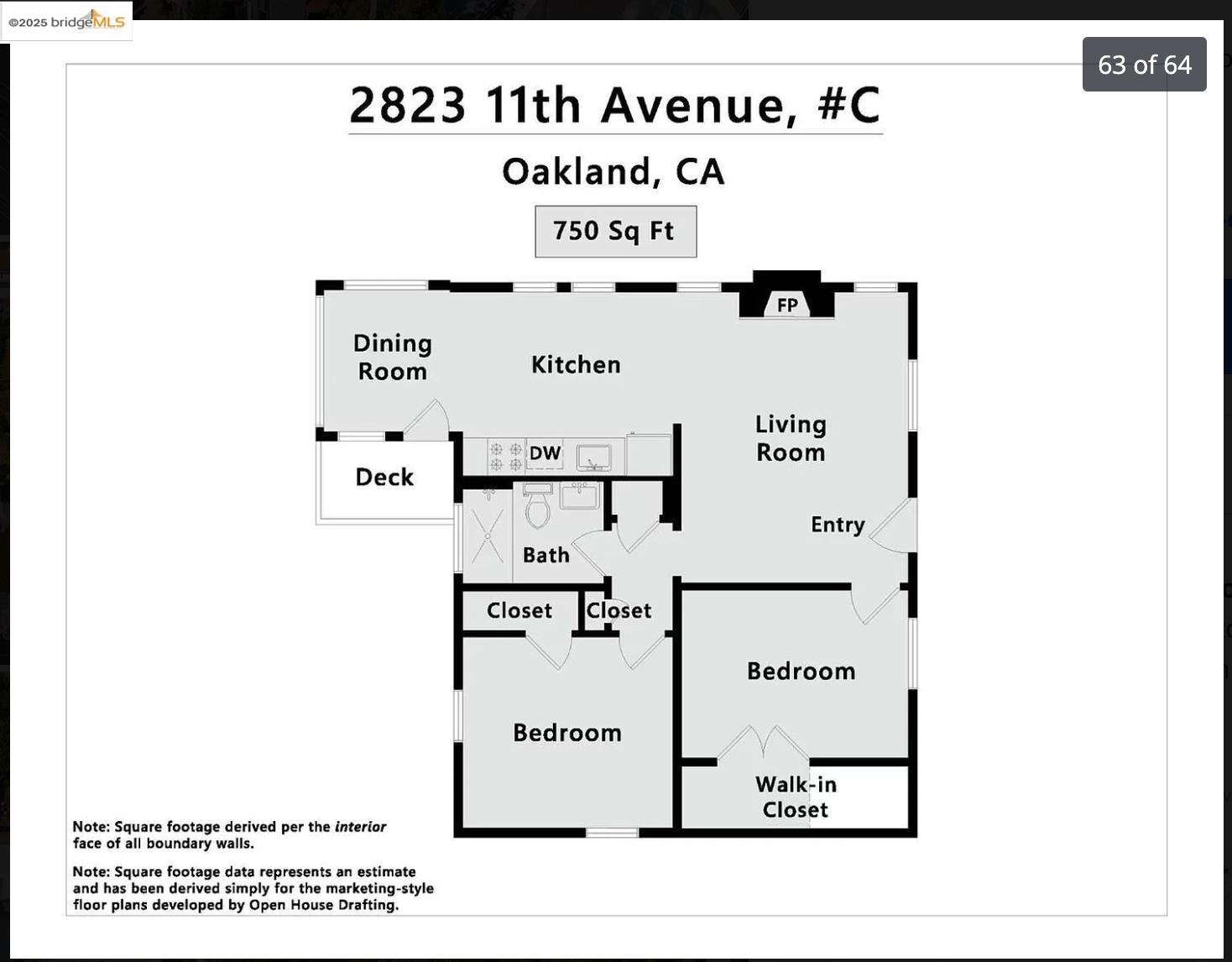 Detail Gallery Image 16 of 18 For 2823 11th Ave #C,  Oakland,  CA 94610 - 2 Beds | 1 Baths