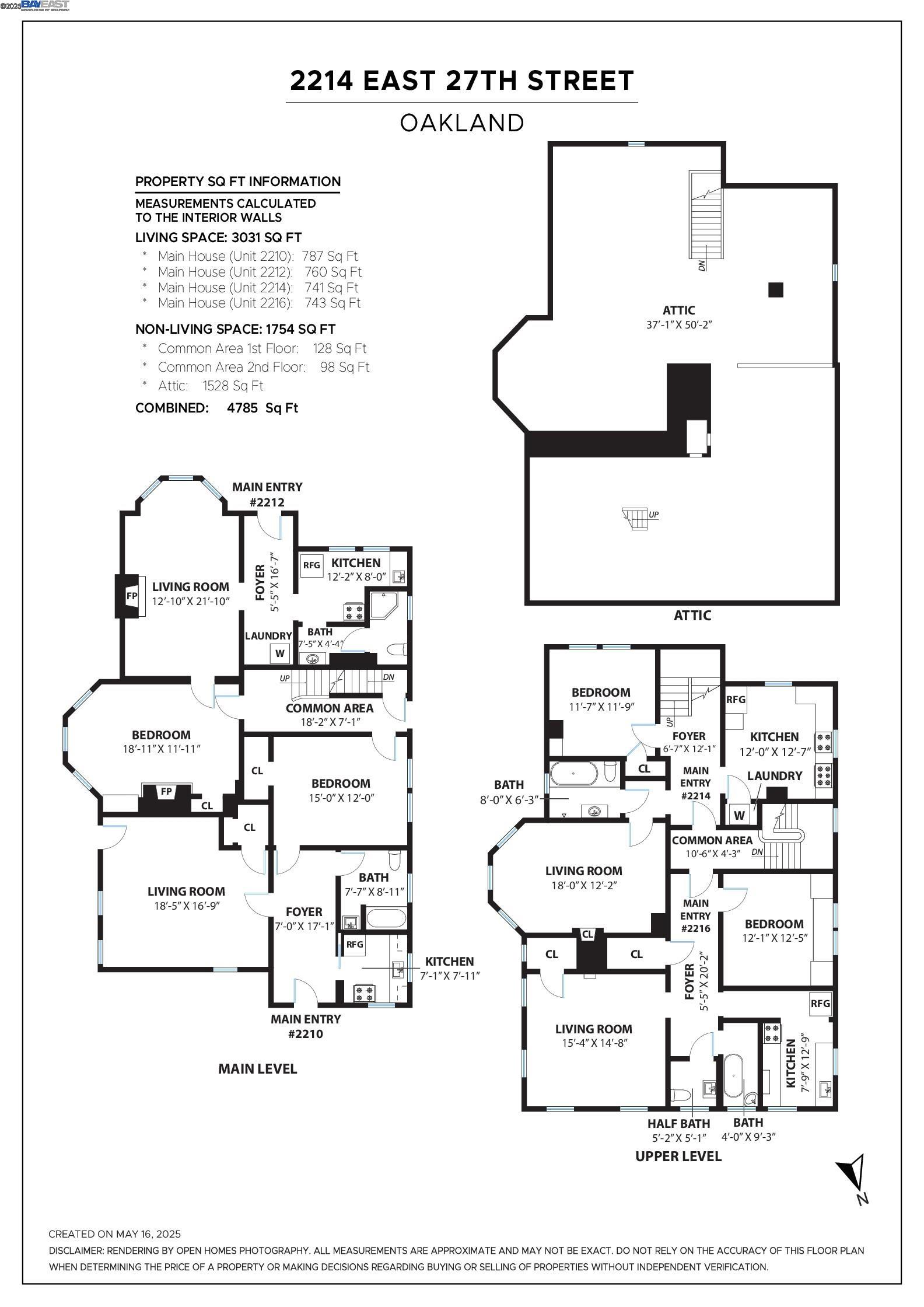Detail Gallery Image 15 of 15 For 2214 E 27th Street, Oakland,  CA 94606 - – Beds | – Baths
