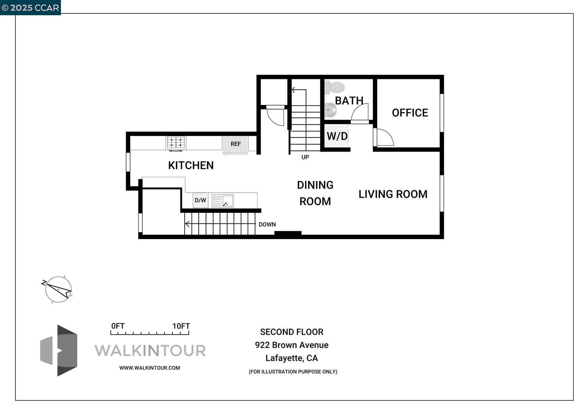 Detail Gallery Image 38 of 39 For 922 Brown Avenue, Lafayette,  CA 94549 - 2 Beds | 2/1 Baths