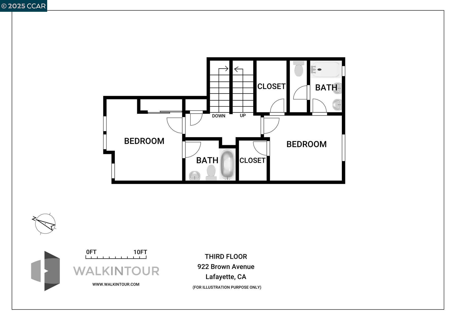 Detail Gallery Image 39 of 39 For 922 Brown Avenue, Lafayette,  CA 94549 - 2 Beds | 2/1 Baths