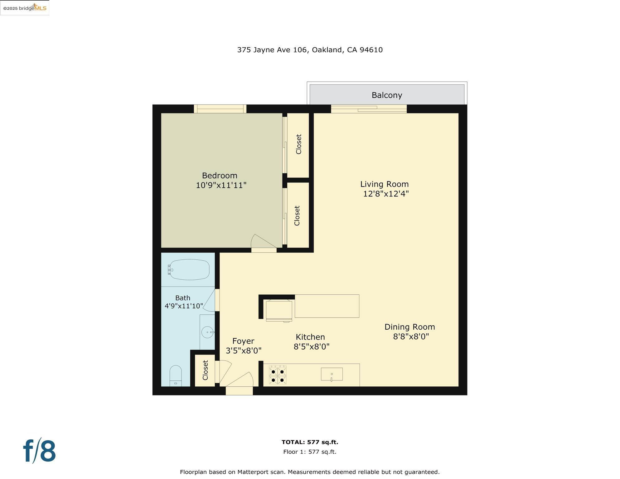Detail Gallery Image 33 of 33 For 375 Jayne Avenue #106,  Oakland,  CA 94610 - 1 Beds | 1 Baths
