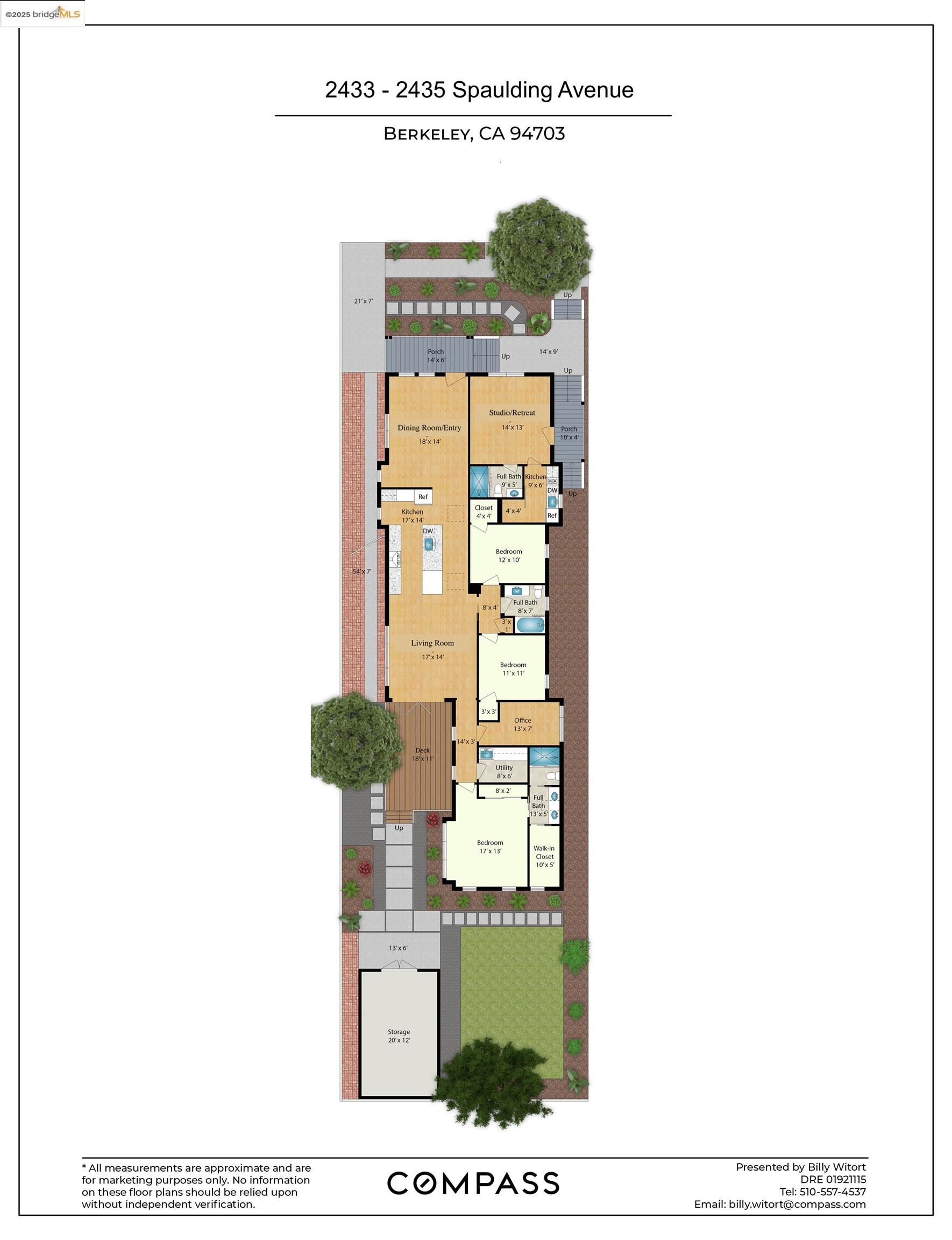 Detail Gallery Image 50 of 50 For 2433 Spaulding Ave, Berkeley,  CA 94703 - 4 Beds | 3 Baths