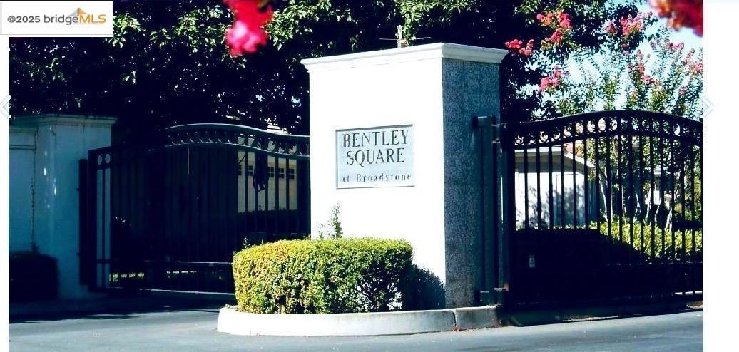 GATED COMMUNITY Gorgeous single-family-home in Folsom's desirable gated community of Bentley Square All on one floor Original owner. Built by Elliott Homes As Is. This amazing home is a comfortable and efficient two-bedroom home. Once you enter from the front door, you will see the formal living and dining room. The high ceiling with its ceiling fan and entire wall of windows visually expand this area to create and indoor/outdoor living space. The living room also includes a built-in entertainment center On the opposite side of the entry is the kitchen. Here, the classic U-shaped design is complimented by ample storage - both overhead & under the counter. The kitchen opens to the main living area over a bar countertop To the rear is the secluded master suite. It includes a sliding glass door to the yard and impressive wardrobe closet. The master bathroom features a double sink comfort level vanity. Detached garage