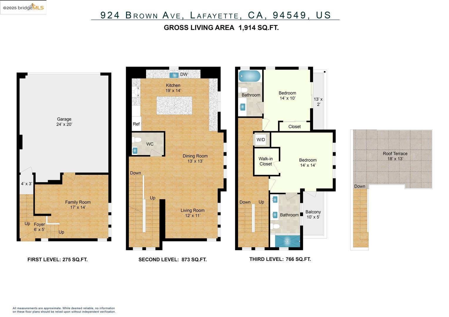 Detail Gallery Image 30 of 30 For 924 Brown Ave, Lafayette,  CA 94549 - 2 Beds | 2/1 Baths