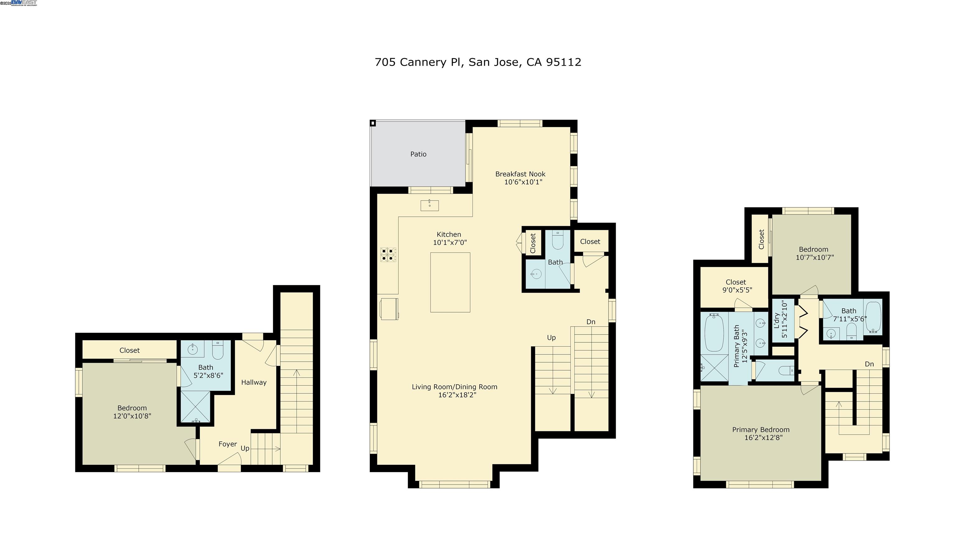 Detail Gallery Image 19 of 34 For 705 Cannery Pl, San Jose,  CA 95112 - 3 Beds | 3/1 Baths