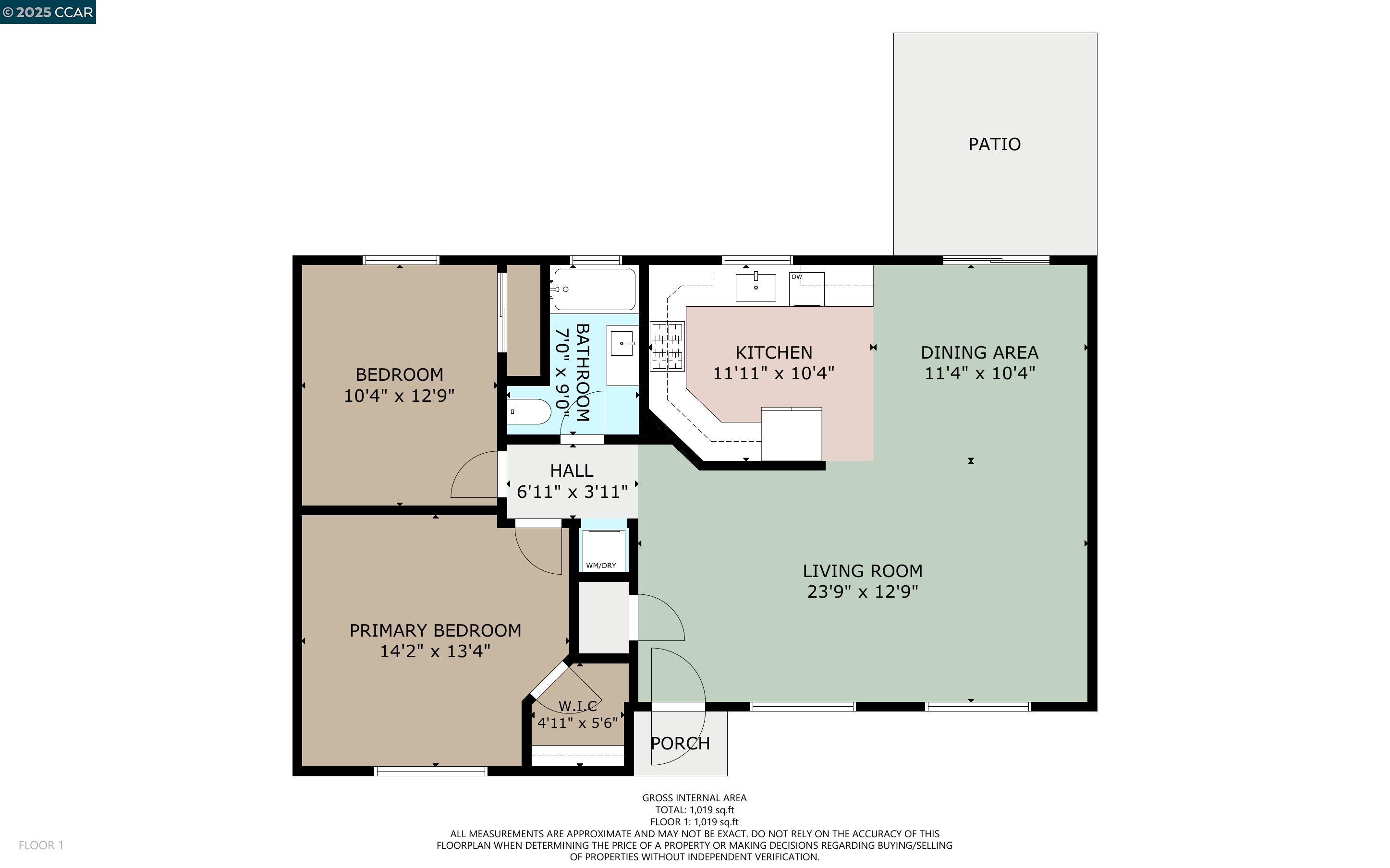 Detail Gallery Image 32 of 32 For 121 School Ln, Walnut Creek,  CA 94597 - 2 Beds | 1 Baths