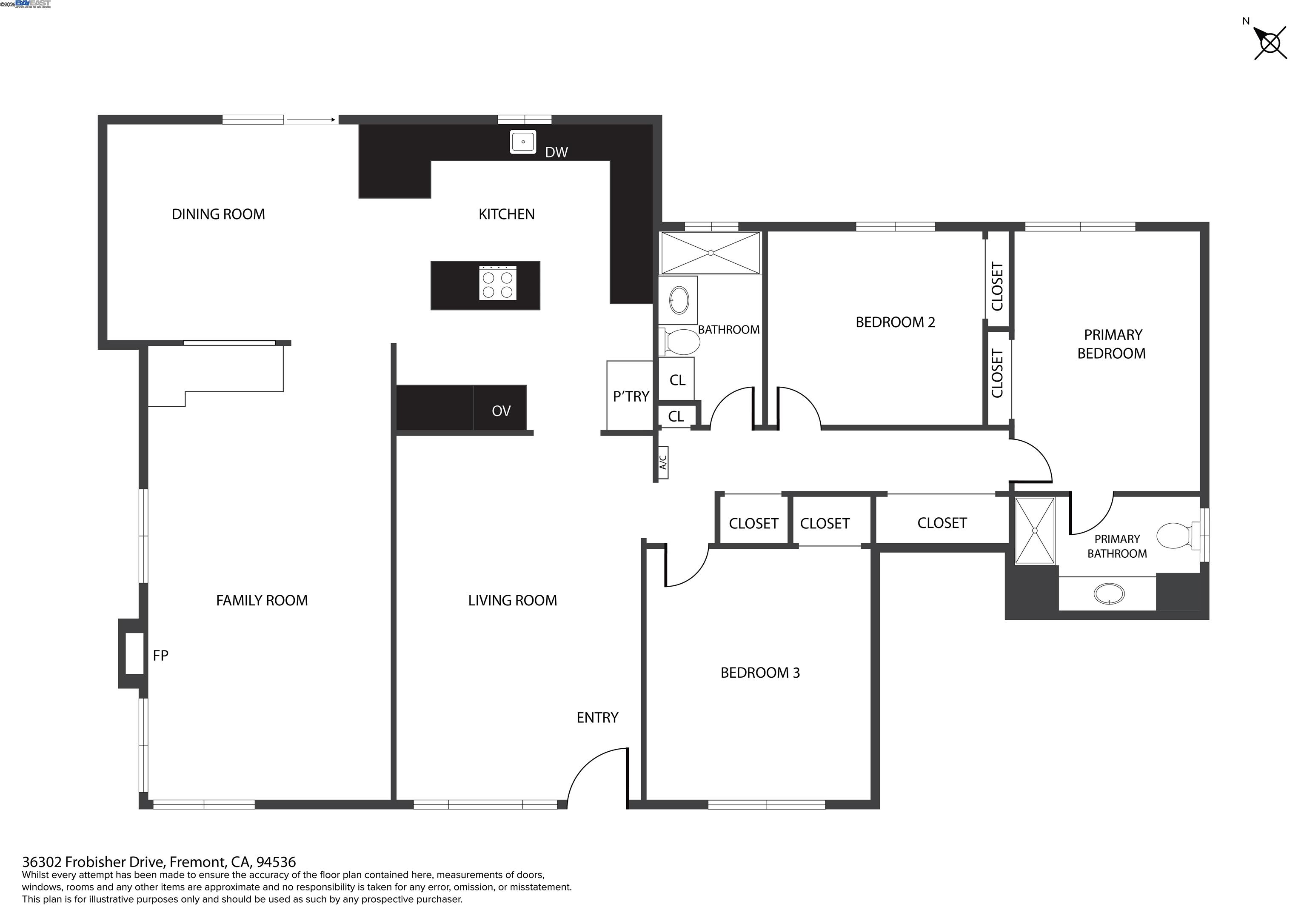 36302 Frobisher Dr, Fremont, California 94536, 3 Bedrooms Bedrooms, 6 Rooms Rooms,2 BathroomsBathrooms,Residential,For Sale,36302 Frobisher Dr,41102613