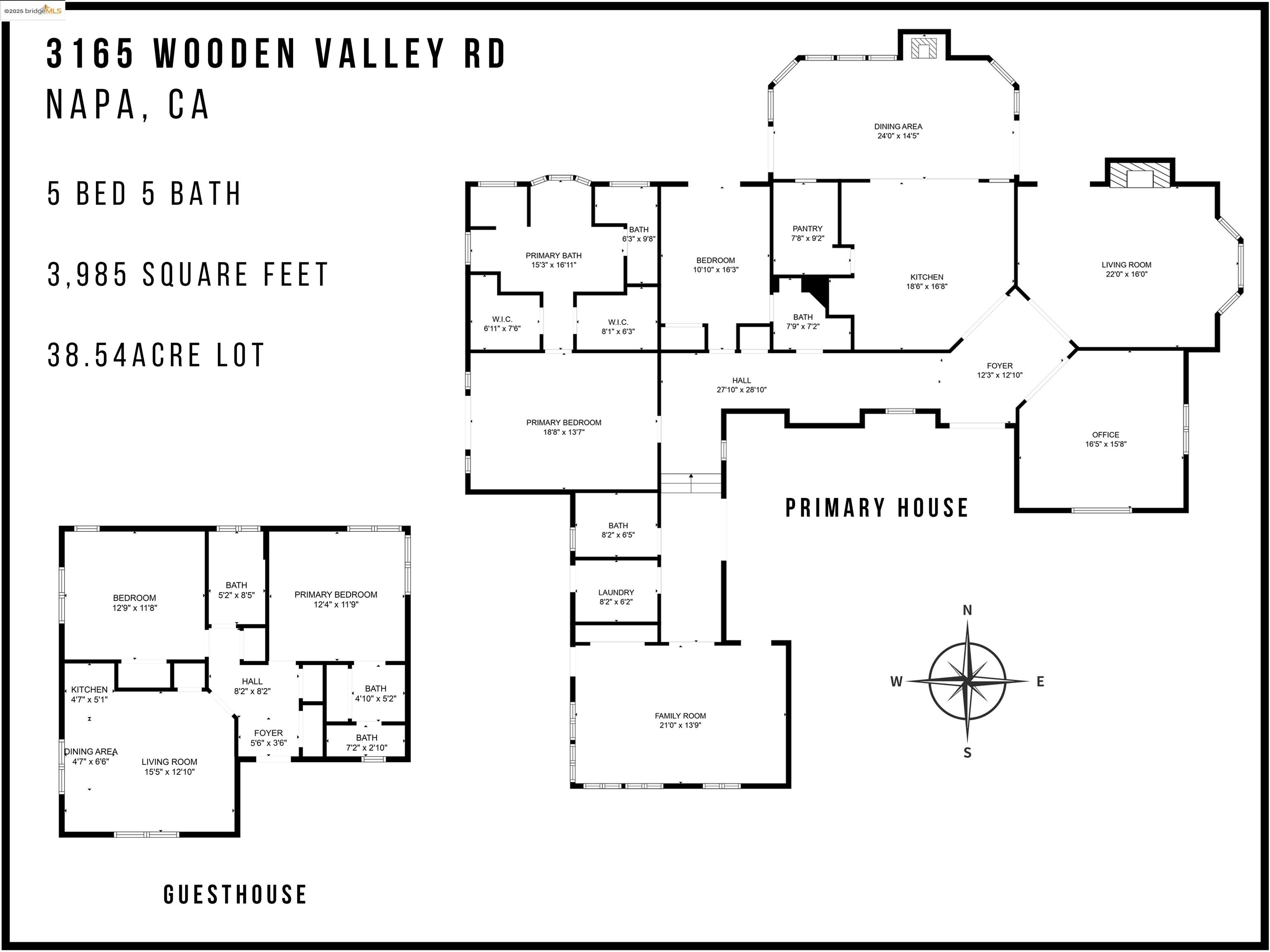 Detail Gallery Image 8 of 60 For 3165 Wooden Valley Rd, Napa,  CA 94558-9399 - 4 Beds | 5 Baths