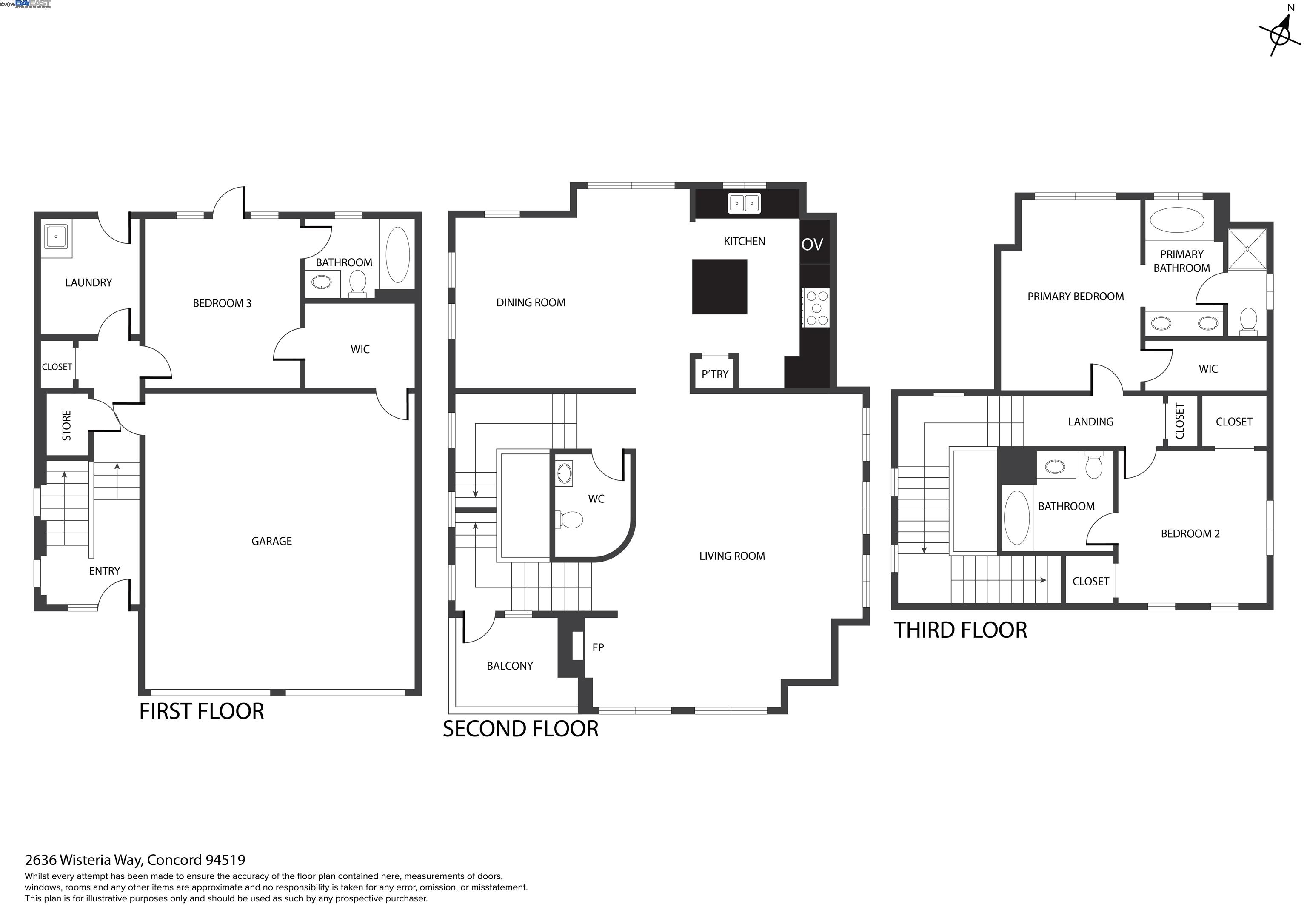 Detail Gallery Image 26 of 27 For 2636 Wisteria Way, Concord,  CA 94519 - 3 Beds | 3/1 Baths
