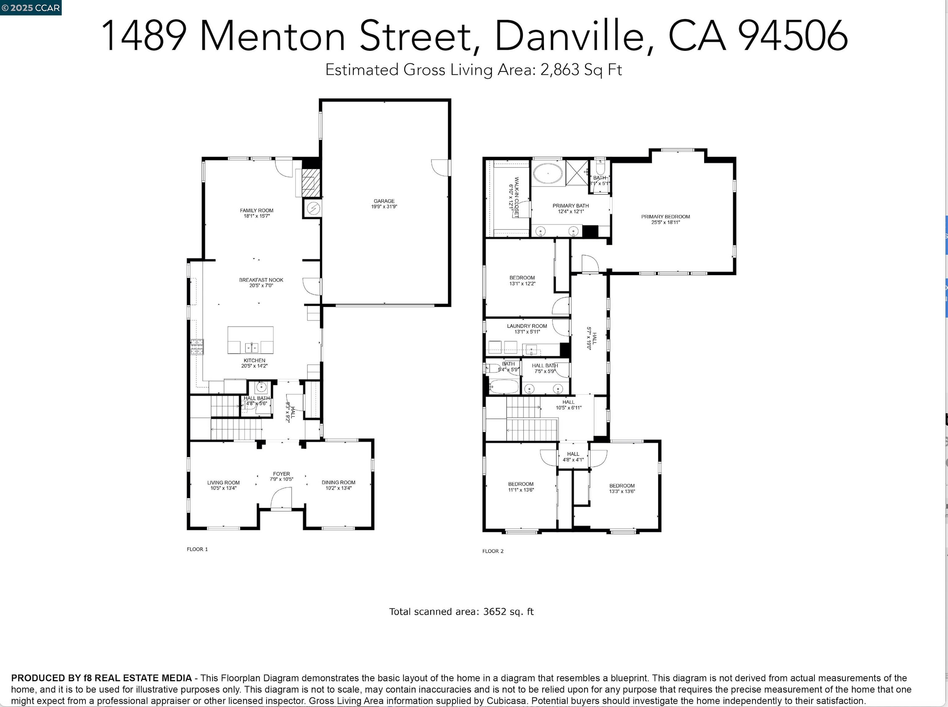 Detail Gallery Image 53 of 53 For 1489 Menton St, Danville,  CA 94506 - 4 Beds | 2/1 Baths