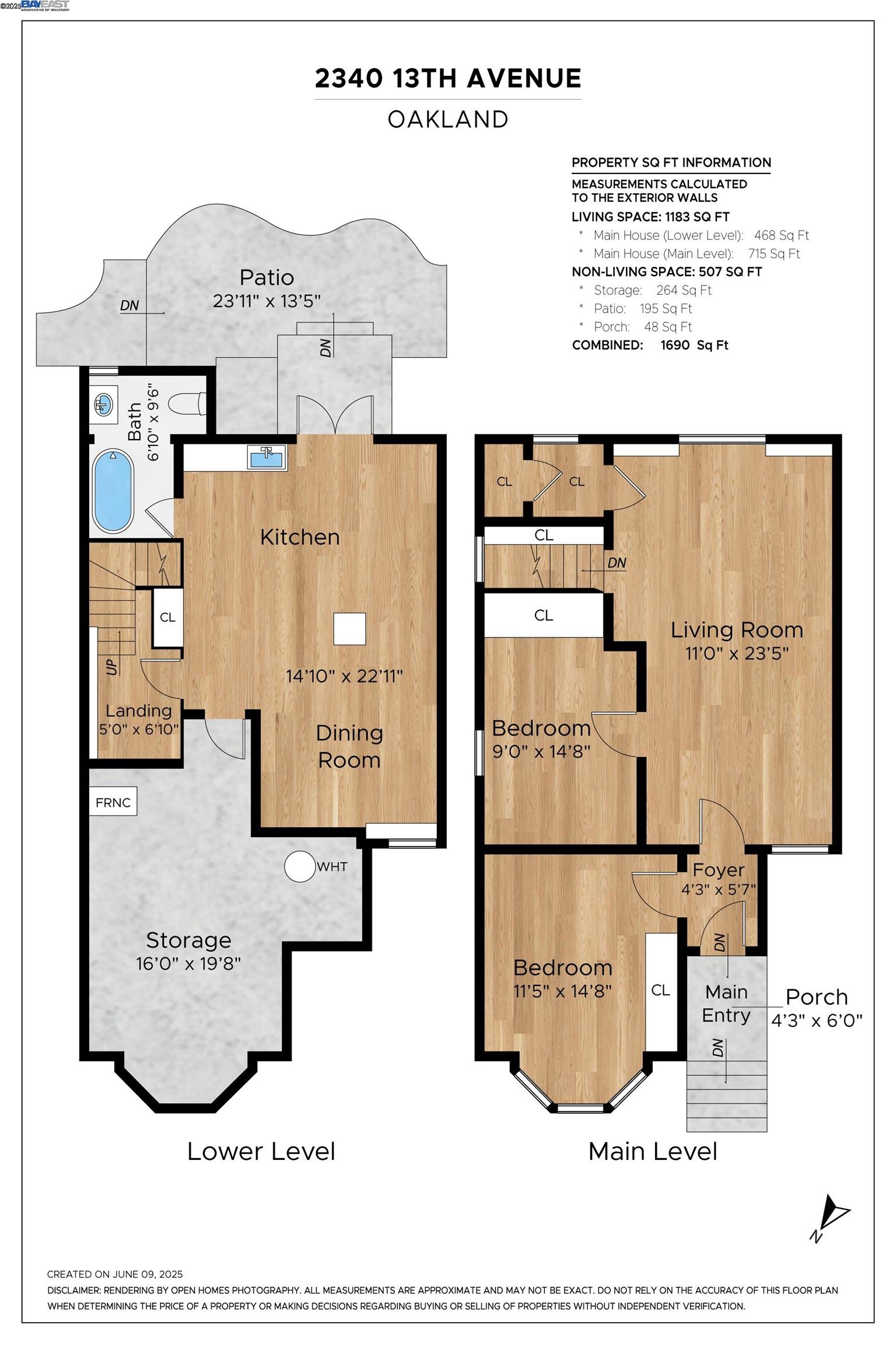 Detail Gallery Image 4 of 43 For 2340 13th Ave, Oakland,  CA 94606 - 2 Beds | 2 Baths