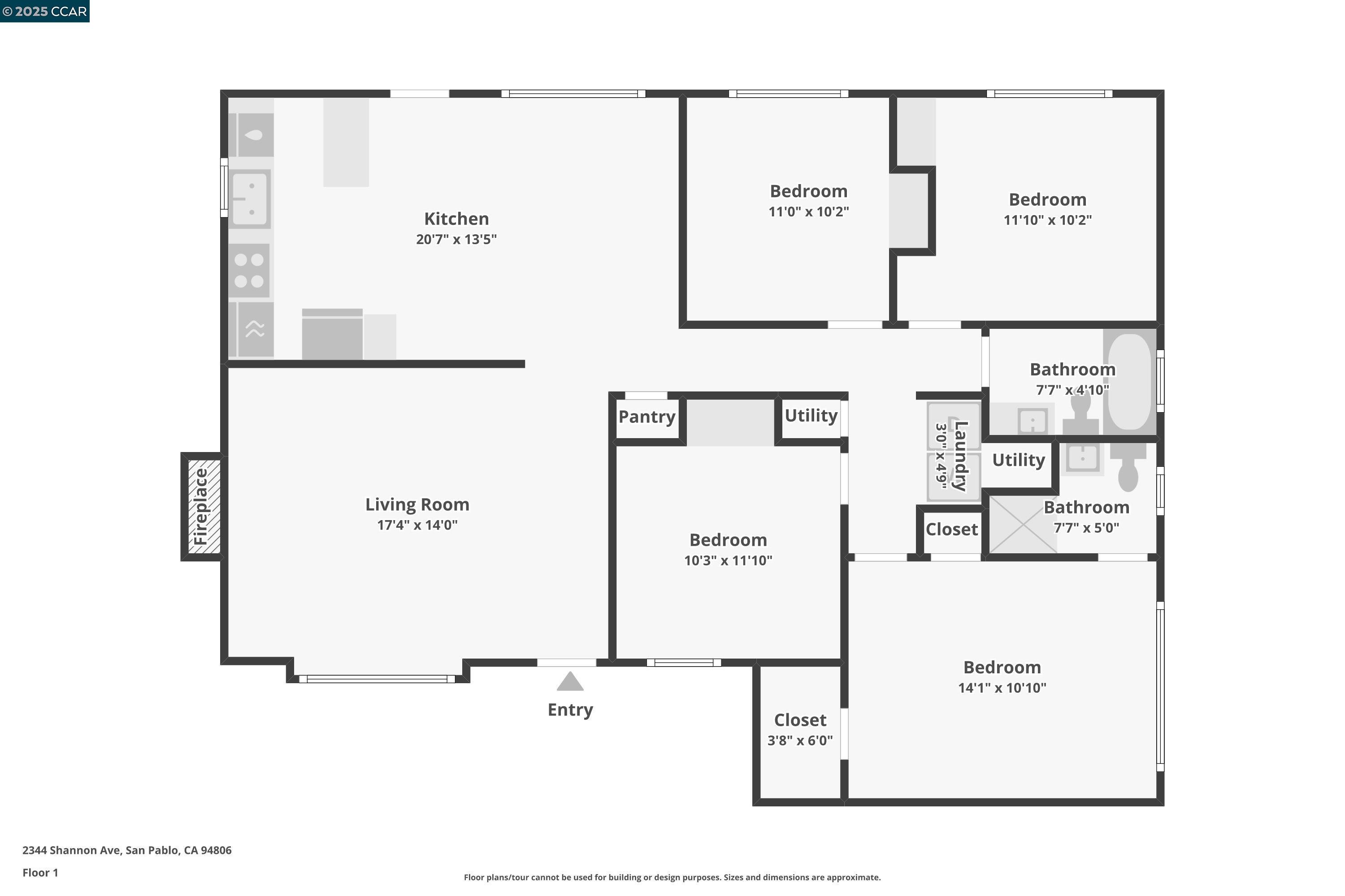 2344 Shannon Ave, San Pablo, California 94806, 4 Bedrooms Bedrooms, 7 Rooms Rooms,2 BathroomsBathrooms,Residential,For Sale,2344 Shannon Ave,41103382