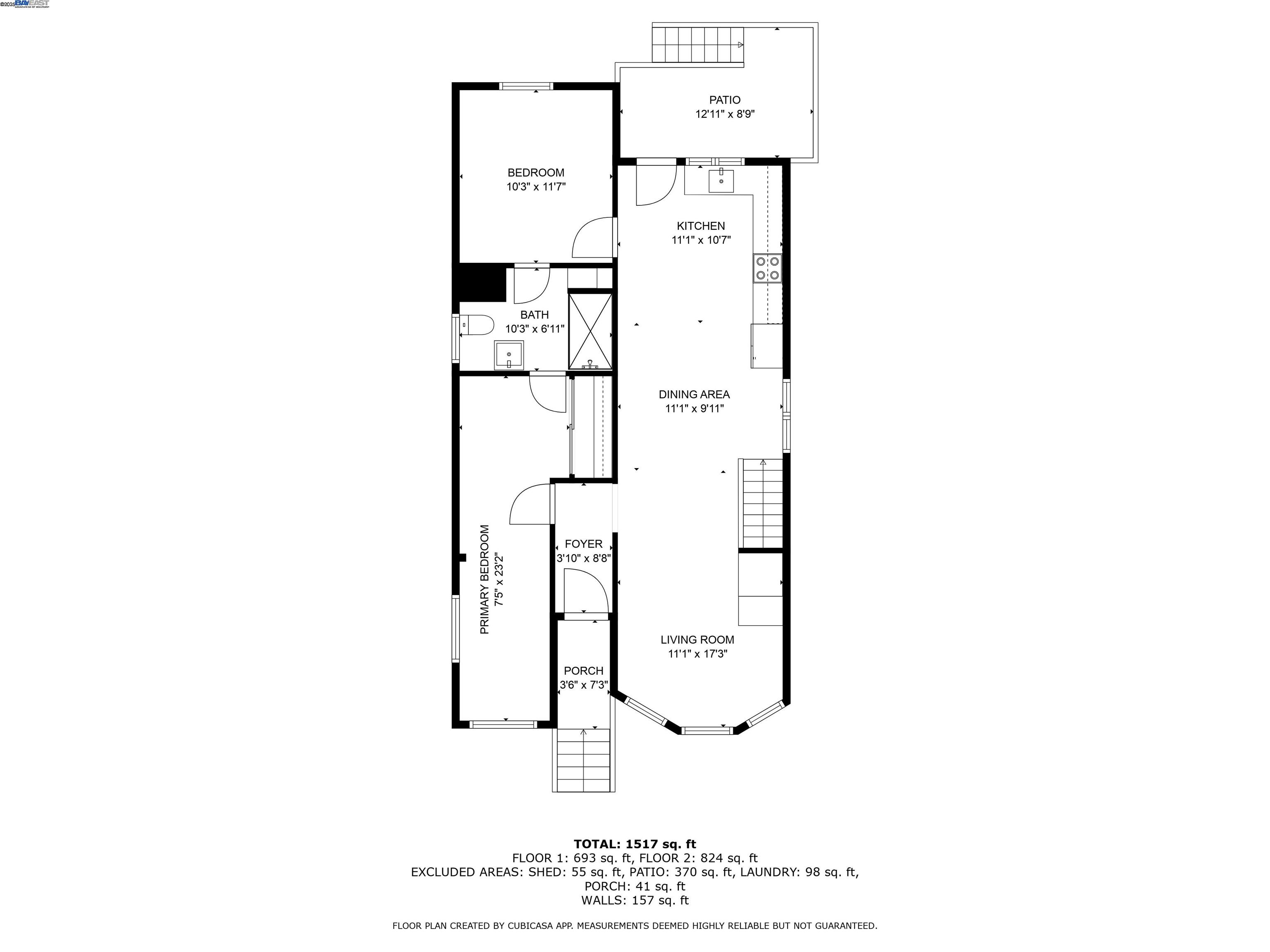547 Central Ave, Alameda, California 94501, 4 Bedrooms Bedrooms, 6 Rooms Rooms,2 BathroomsBathrooms,Residential,For Sale,547 Central Ave,41103396