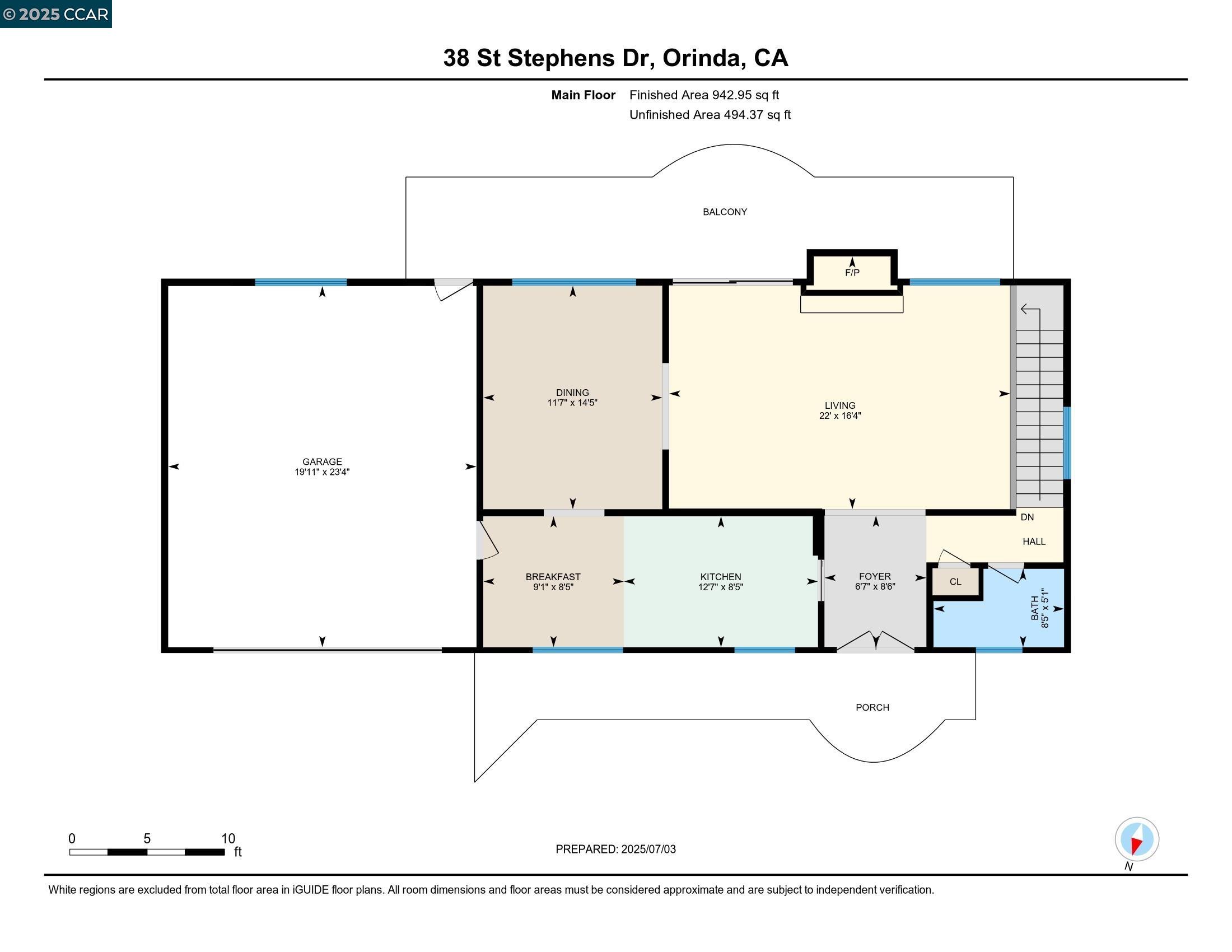 Detail Gallery Image 56 of 59 For 38 Saint Stephens Dr, Orinda,  CA 94563 - 5 Beds | 3/1 Baths