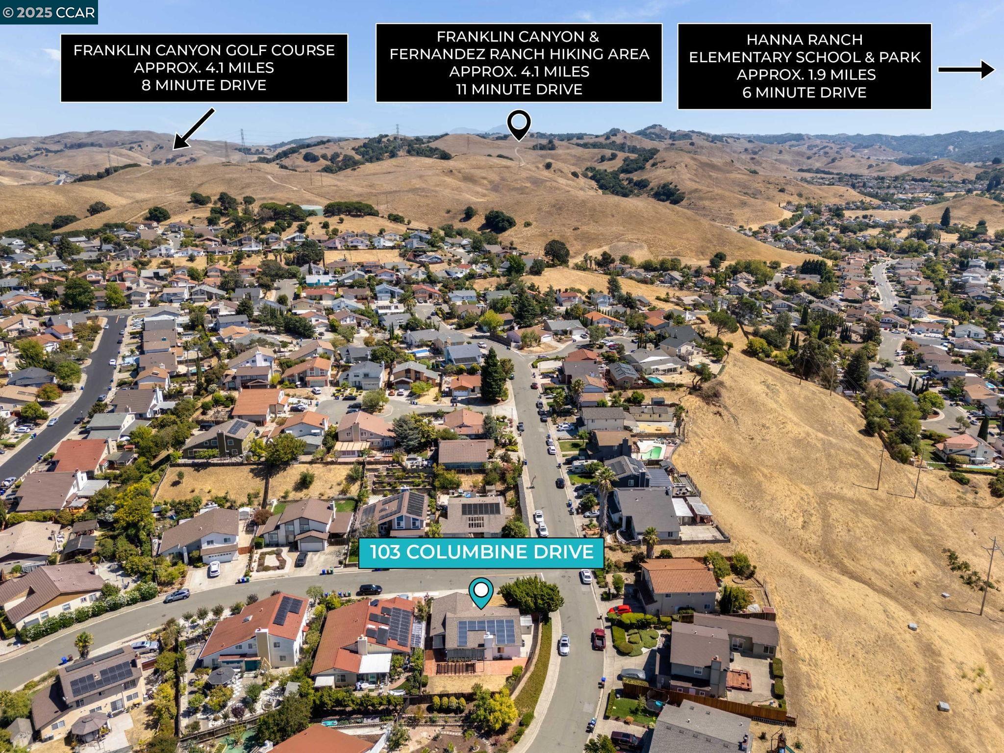 Detail Gallery Image 40 of 42 For 103 Columbine Dr, Hercules,  CA 94547 - 3 Beds | 2 Baths