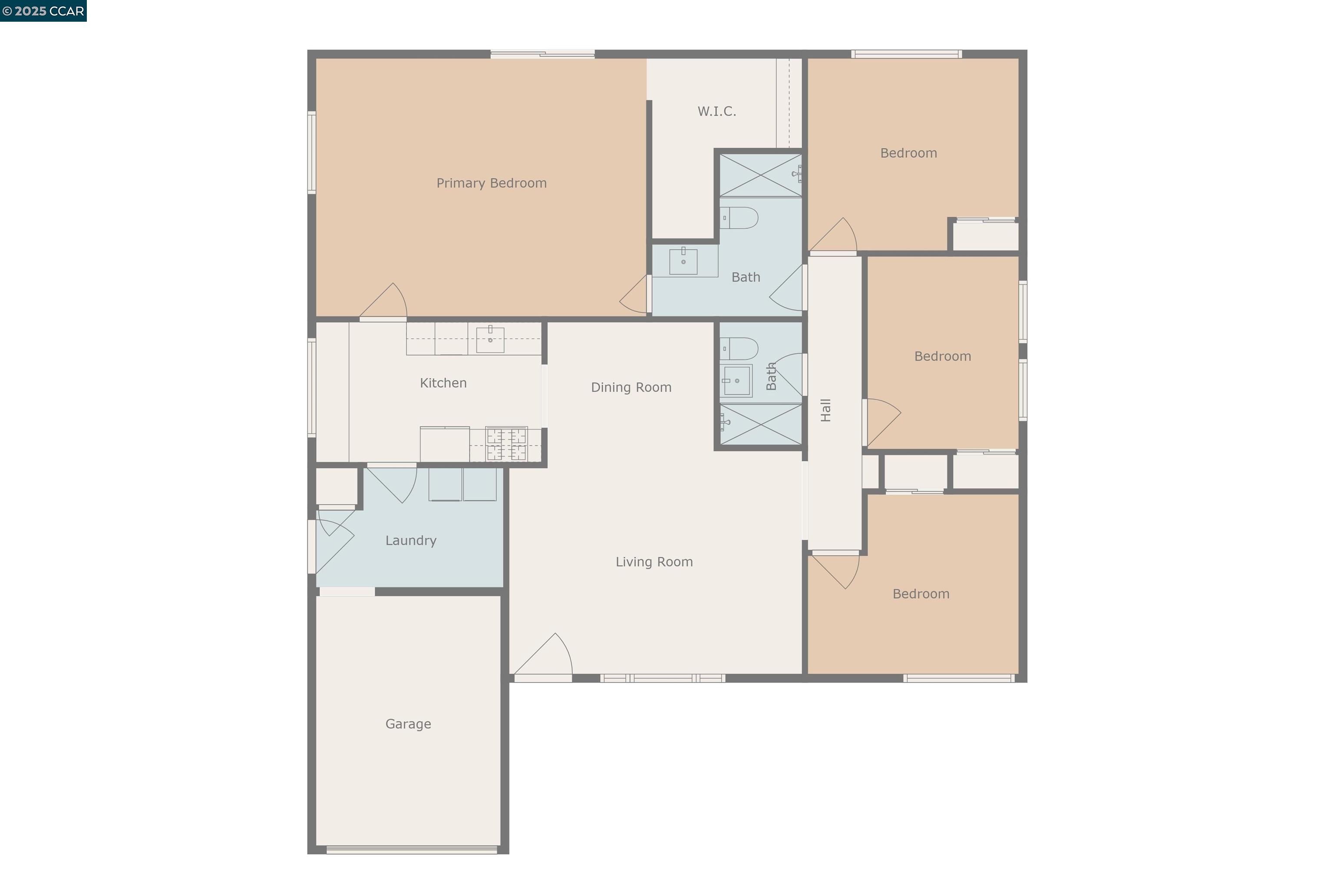 Detail Gallery Image 16 of 17 For 2087 Brook St, Concord,  CA 94520 - 4 Beds | 2 Baths