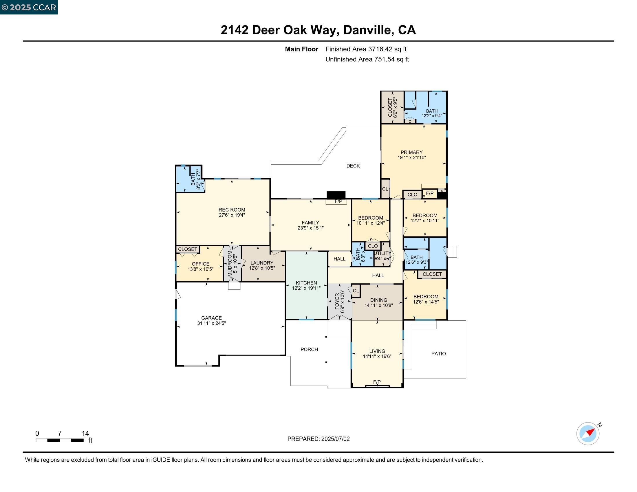 Detail Gallery Image 60 of 60 For 2142 Deer Oak Way, Danville,  CA 94506 - 5 Beds | 3/1 Baths