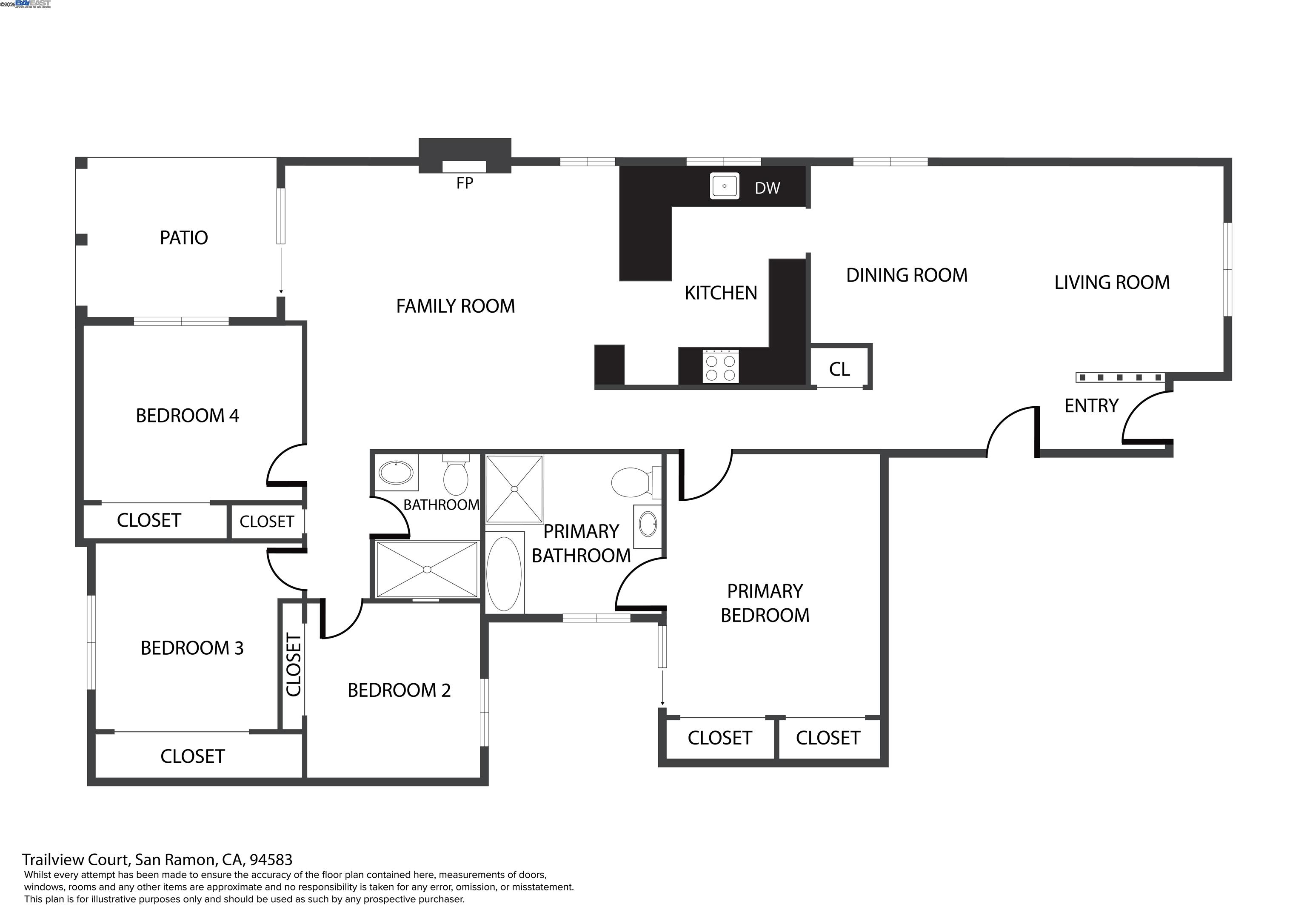 Detail Gallery Image 52 of 52 For 57 Trailview Ct, San Ramon,  CA 94583 - 4 Beds | 2 Baths