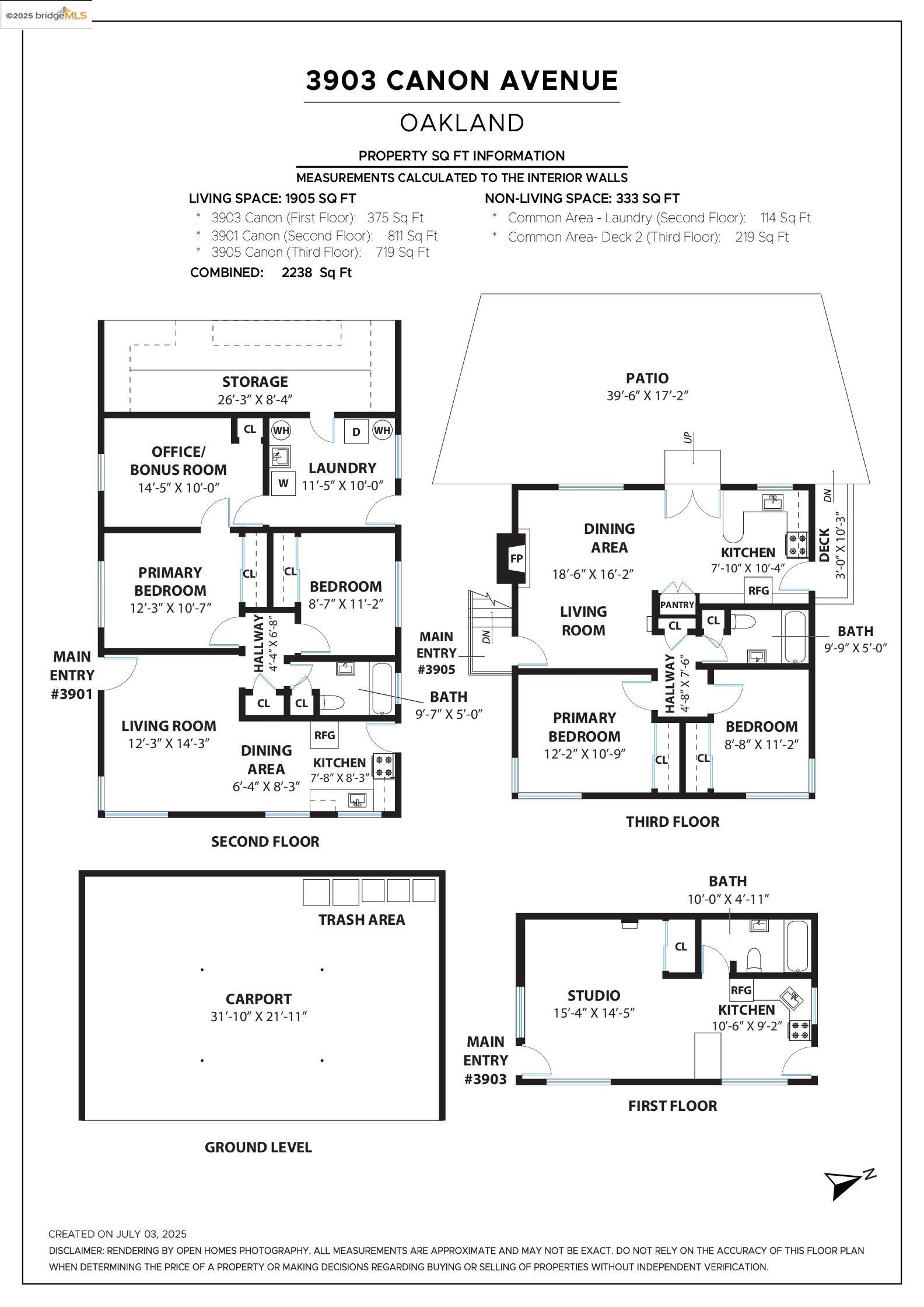 Detail Gallery Image 34 of 34 For 3903 Canon Ave, Oakland,  CA 94602 - – Beds | – Baths