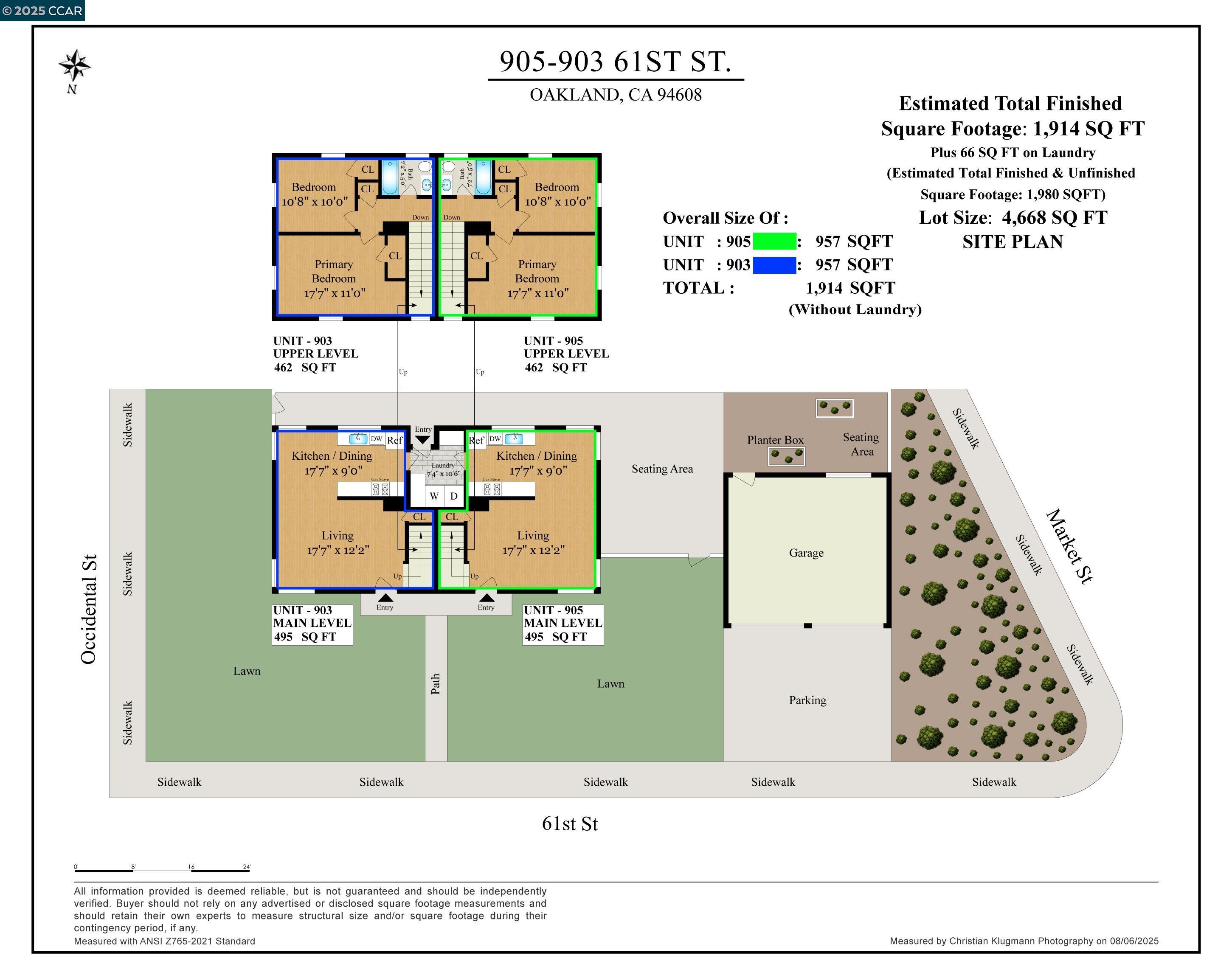 Detail Gallery Image 3 of 52 For 905 61st St, Oakland,  CA 94608 - – Beds | – Baths