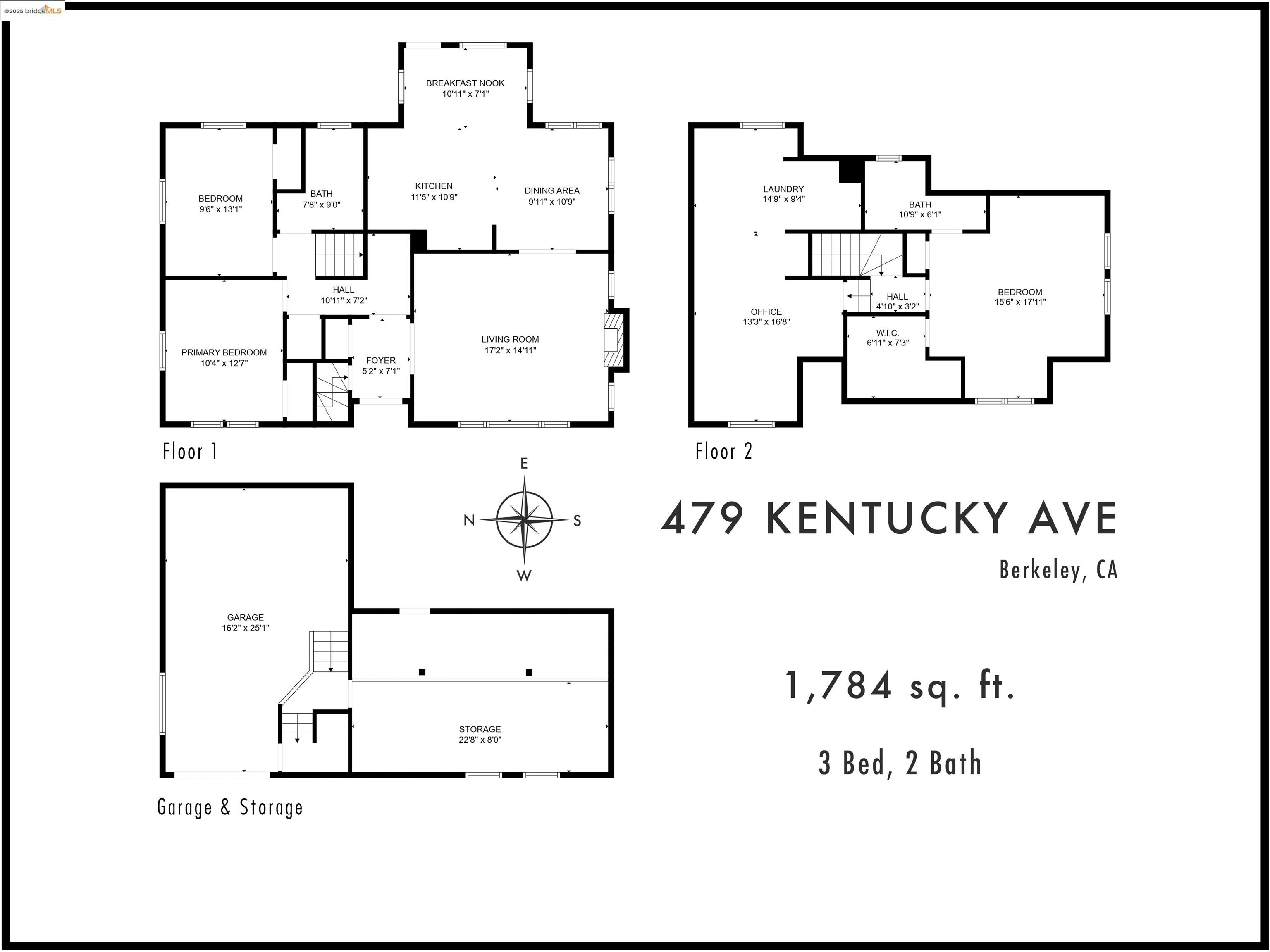 Detail Gallery Image 7 of 60 For 479 Kentucky Ave, Berkeley,  CA 94707 - 3 Beds | 2 Baths