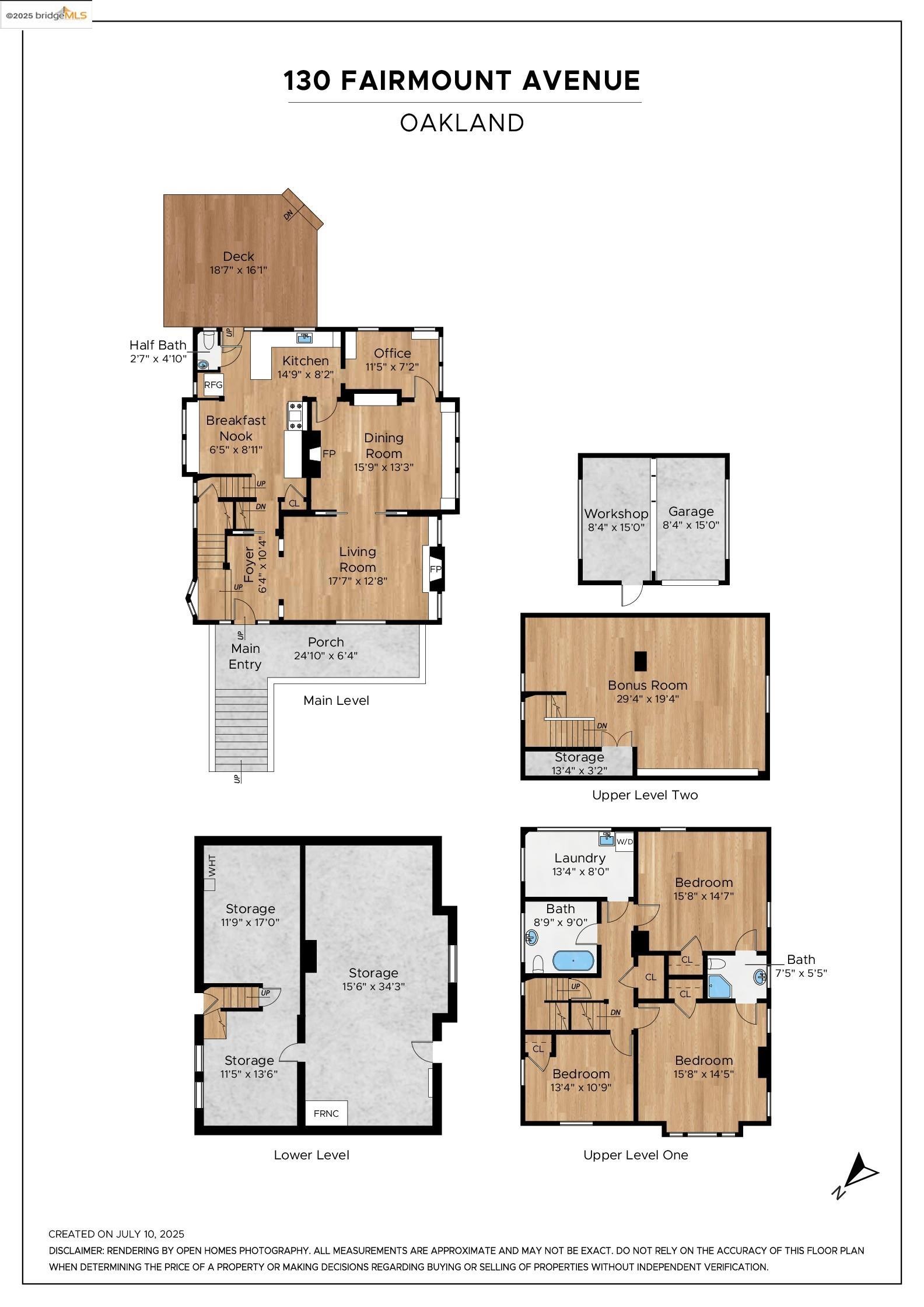 Detail Gallery Image 60 of 60 For 130 Fairmount Ave, Oakland,  CA 94611 - 3 Beds | 2/1 Baths