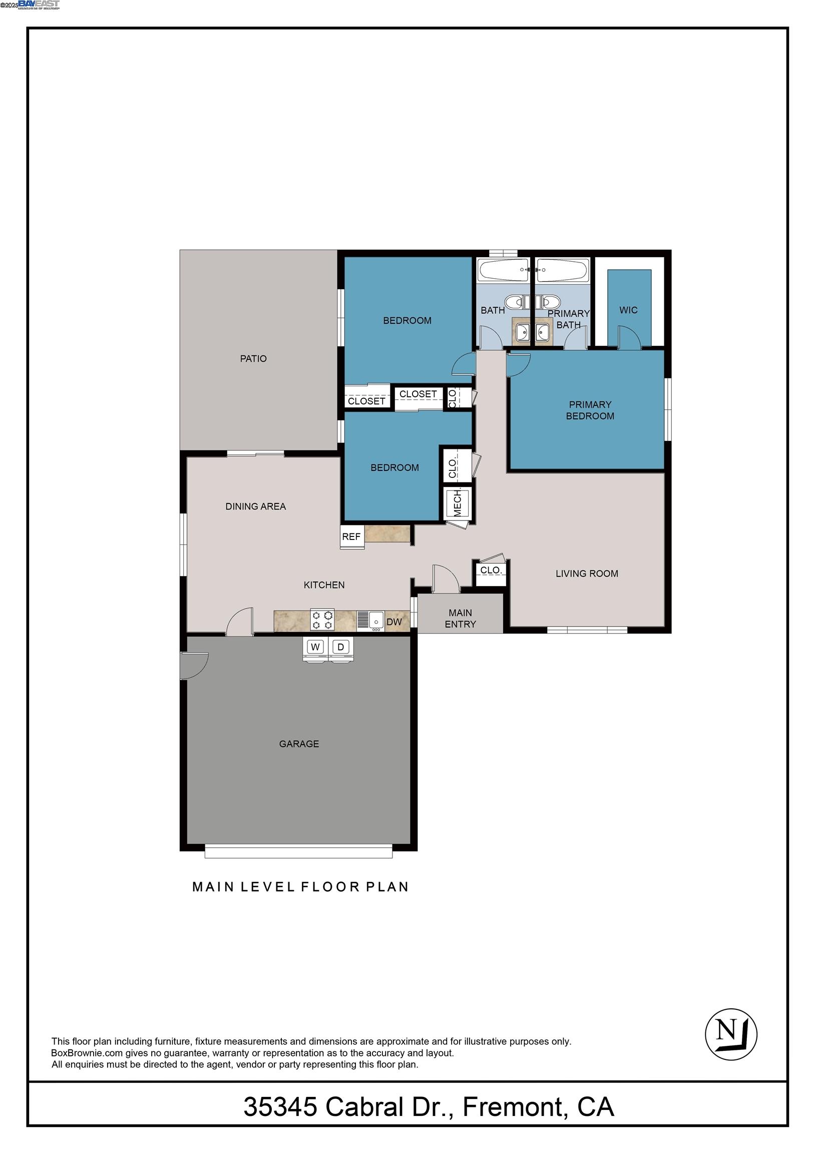 Detail Gallery Image 17 of 19 For 35345 Cabral Dr, Fremont,  CA 94536 - 3 Beds | 2 Baths