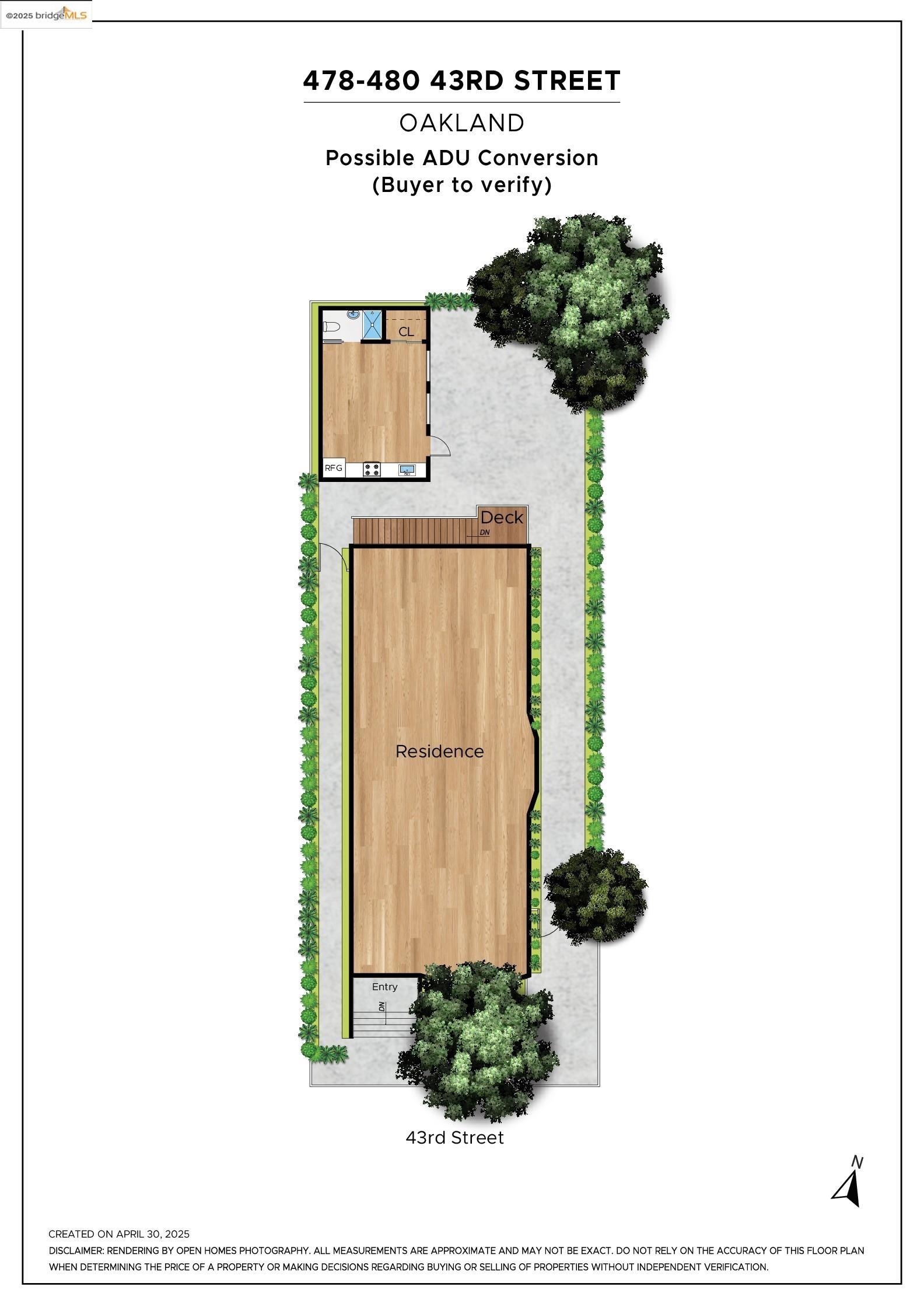 Detail Gallery Image 58 of 58 For 478-480 43rd St, Oakland,  CA 94609 - – Beds | – Baths