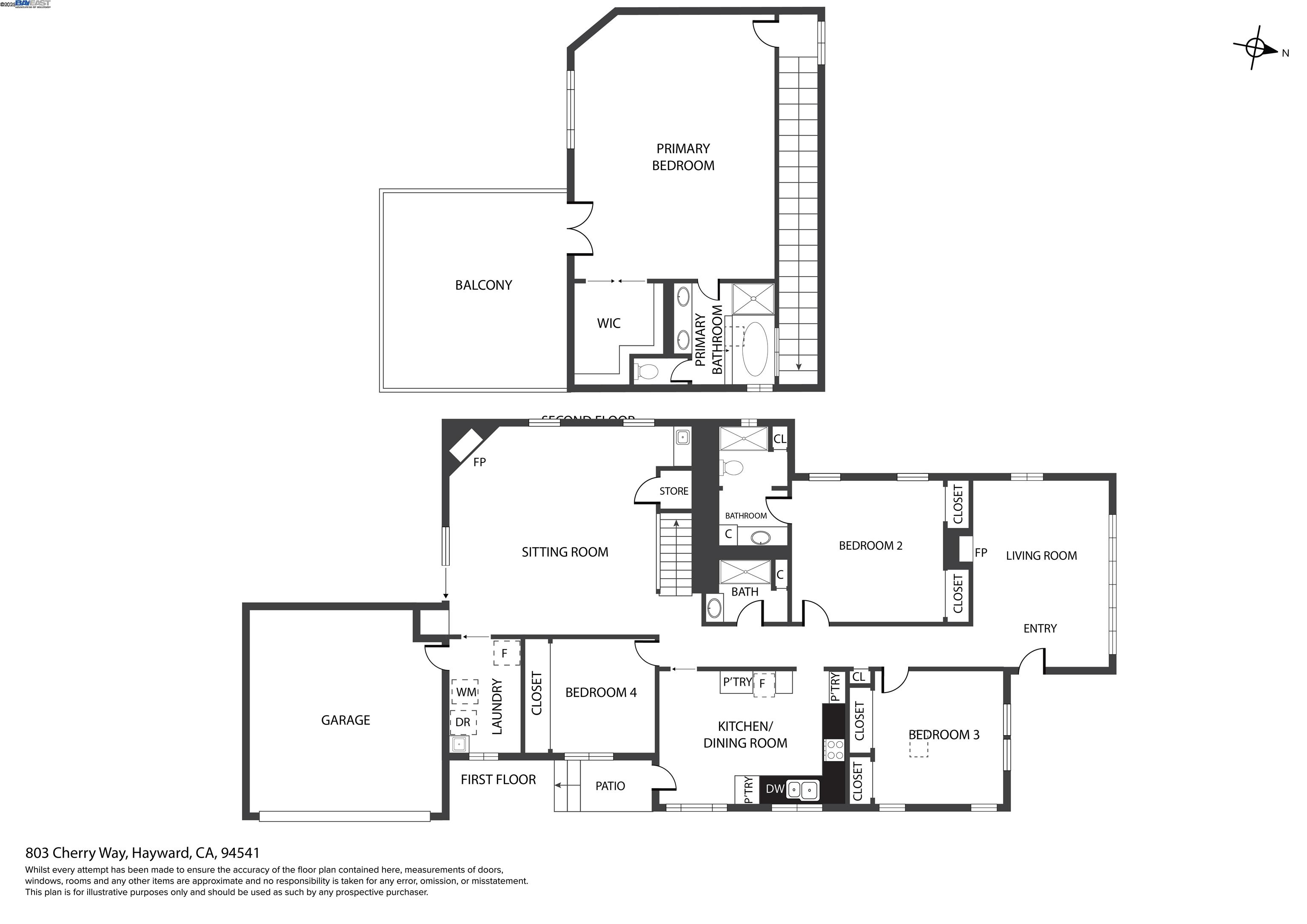 803 Cherry Way, Hayward, California 94541, 4 Bedrooms Bedrooms, 8 Rooms Rooms,3 BathroomsBathrooms,Residential,For Sale,803 Cherry Way,41104859