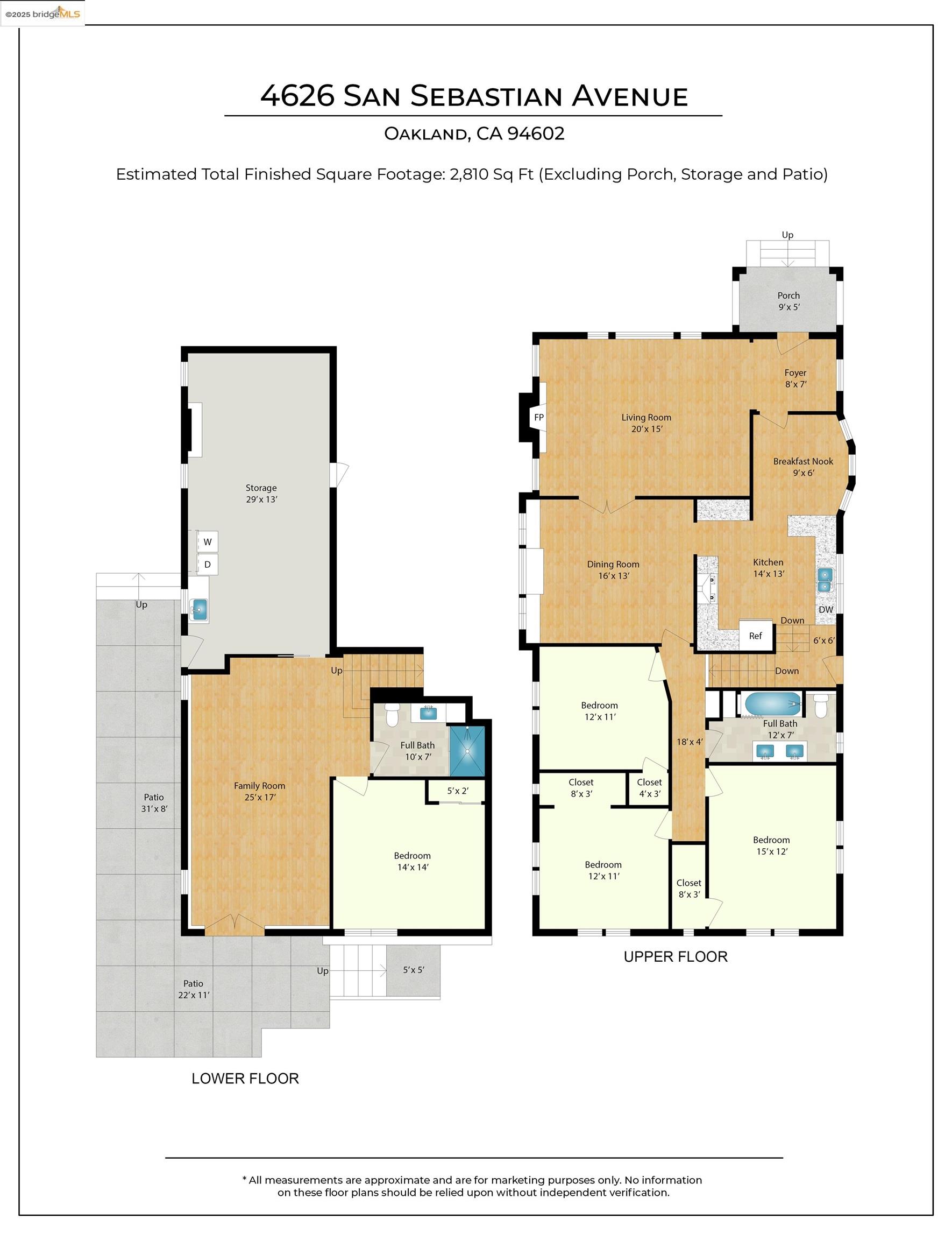Detail Gallery Image 45 of 45 For 4626 San Sebastian Ave, Oakland,  CA 94602 - 4 Beds | 2 Baths