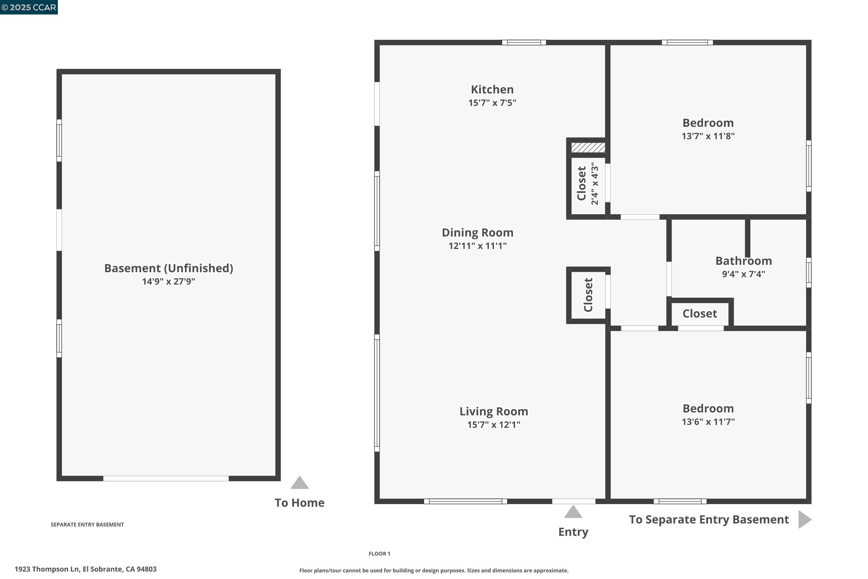 Detail Gallery Image 4 of 42 For 1923 Thompson Ln, El Sobrante,  CA 94803 - 2 Beds | 1 Baths