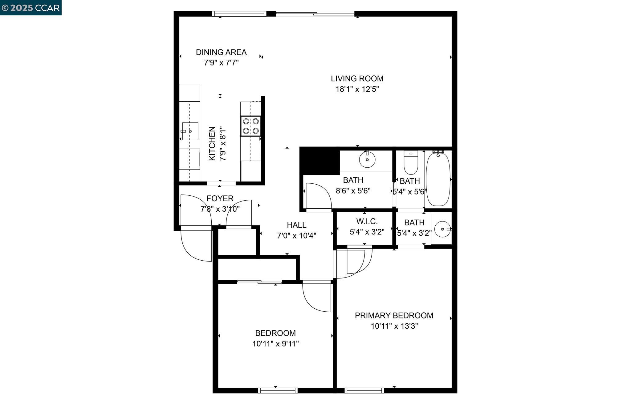Detail Gallery Image 10 of 32 For 825 Oak Grove Rd #46,  Concord,  CA 94518 - 2 Beds | 1 Baths