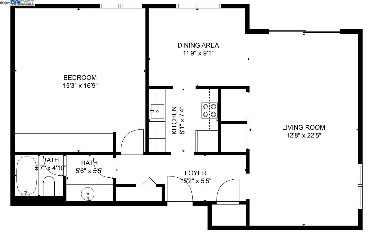 Detail Gallery Image 18 of 19 For 300 N Civic Dr #403,  Walnut Creek,  CA 94596 - 1 Beds | 1 Baths