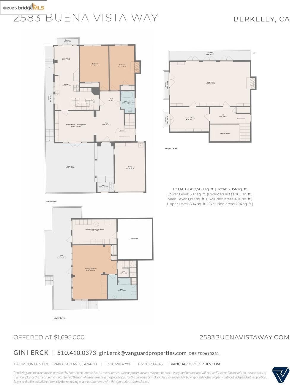 2583 Buena Vista Way, Berkeley, California 94708, 3 Bedrooms Bedrooms, 8 Rooms Rooms,2 BathroomsBathrooms,Residential,For Sale,2583 Buena Vista Way,41105839