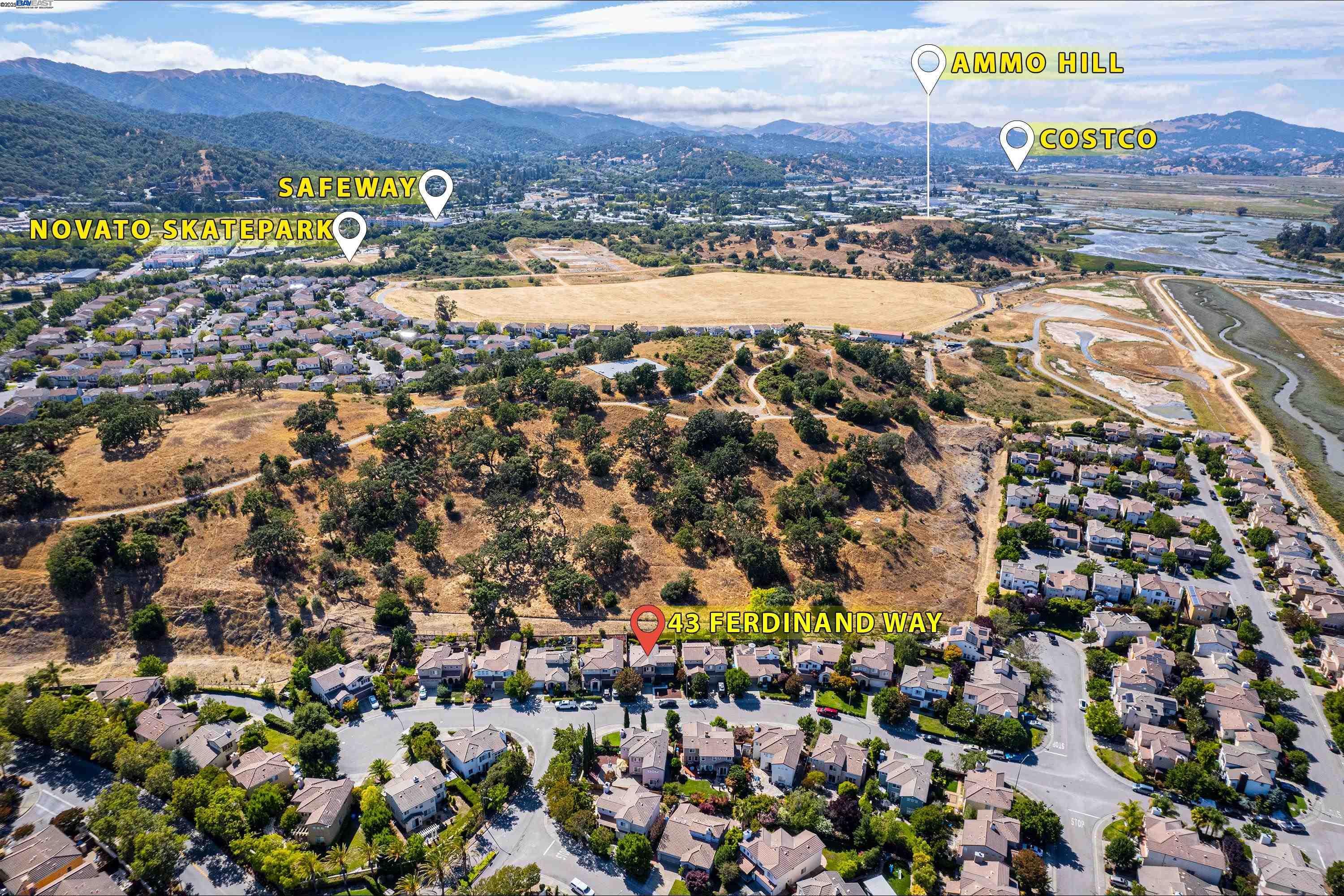 Detail Gallery Image 40 of 45 For 43 Ferdinand Way, Novato,  CA 94949 - 3 Beds | 2/1 Baths