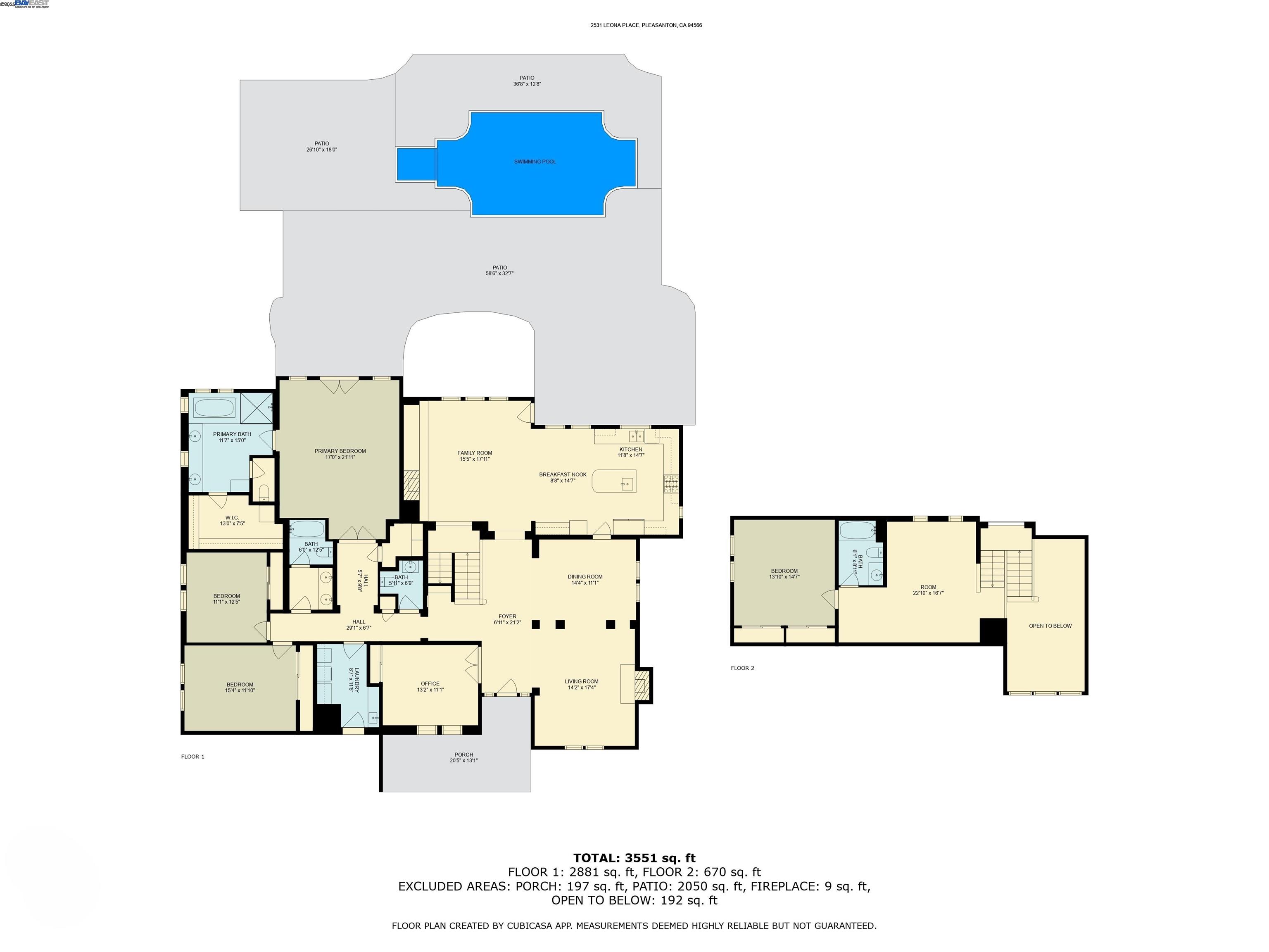 2531 Leona Pl, Pleasanton, California 94566, 5 Bedrooms Bedrooms, 9 Rooms Rooms,3 BathroomsBathrooms,Residential,For Sale,2531 Leona Pl,41106173