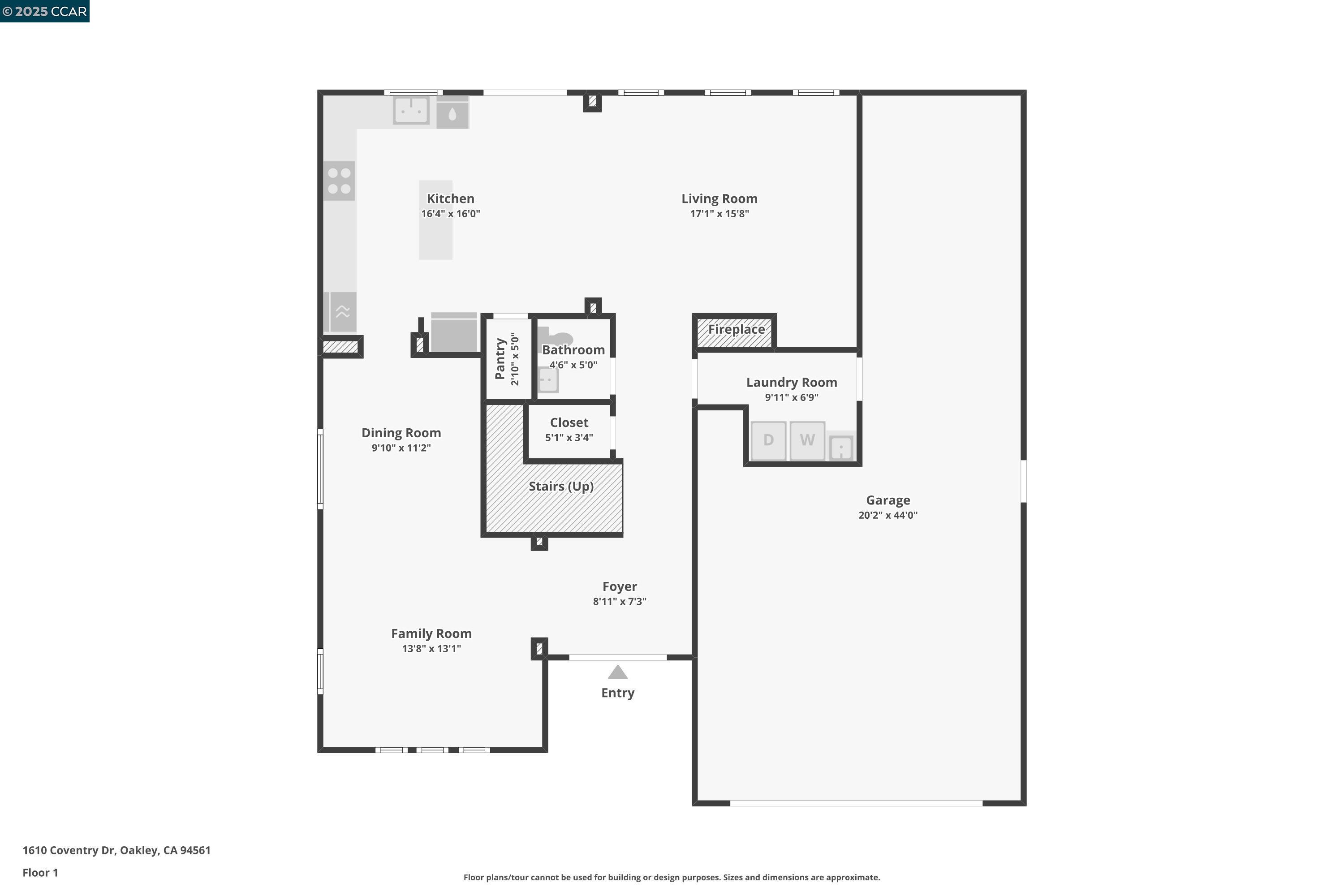 1610 Coventry Dr, Oakley, California 94561, 4 Bedrooms Bedrooms, 11 Rooms Rooms,2 BathroomsBathrooms,Residential,For Sale,1610 Coventry Dr,41106598